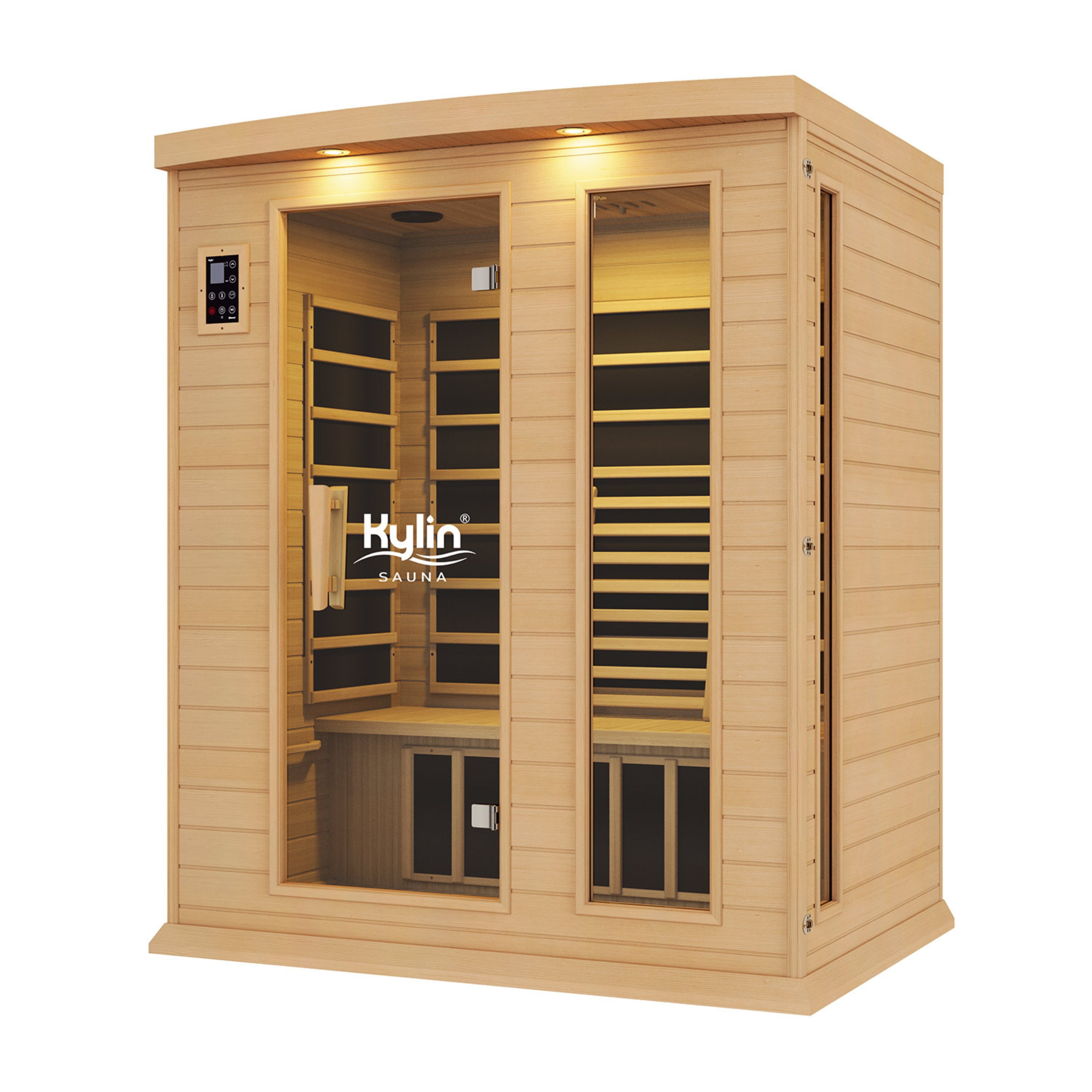 KYLIN CARBON 3 PERSON FAR INFRARED SAUNA ROOM