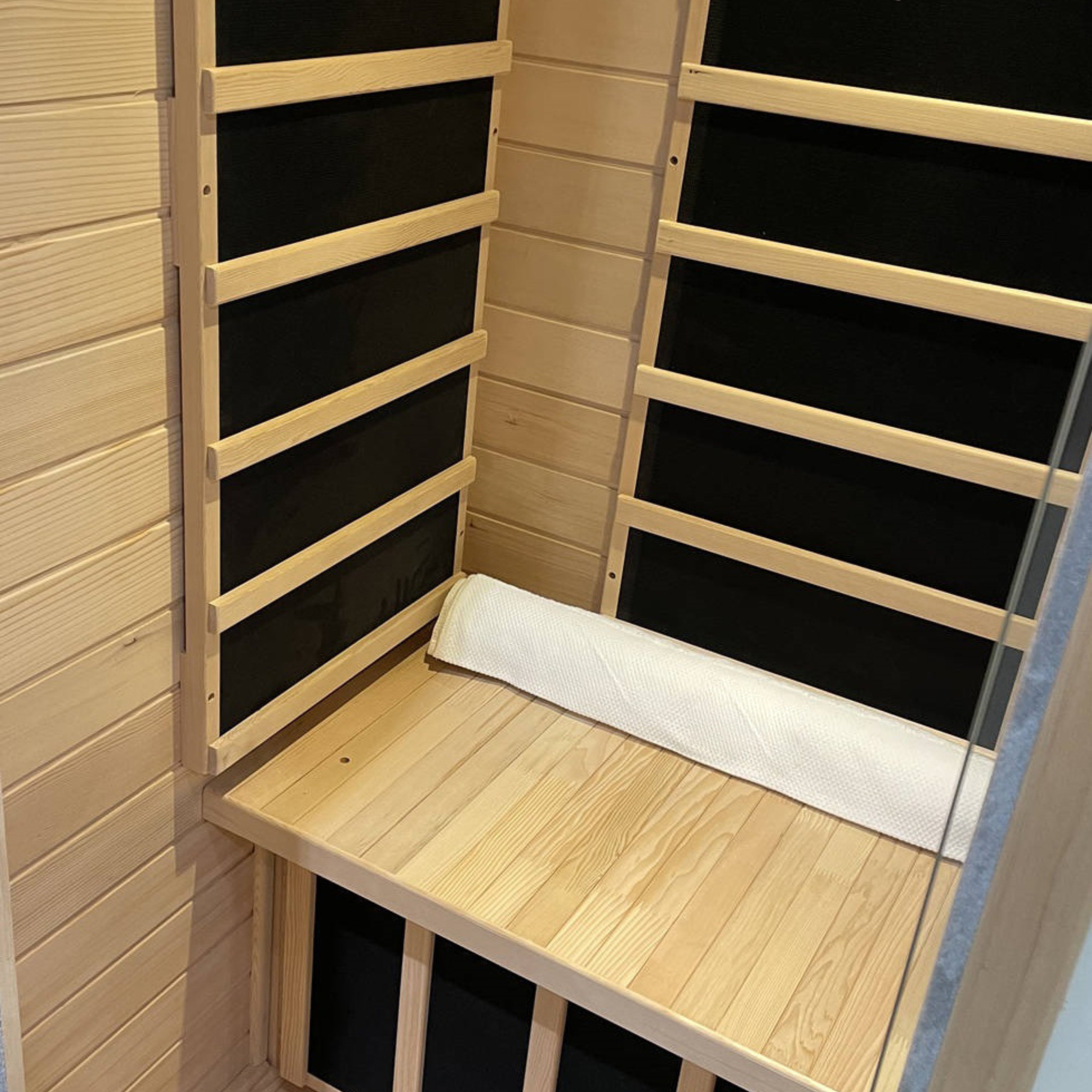 KYLIN MODERN CARBON 1 PERSON FAR PORTABLE SAUNA ROOM