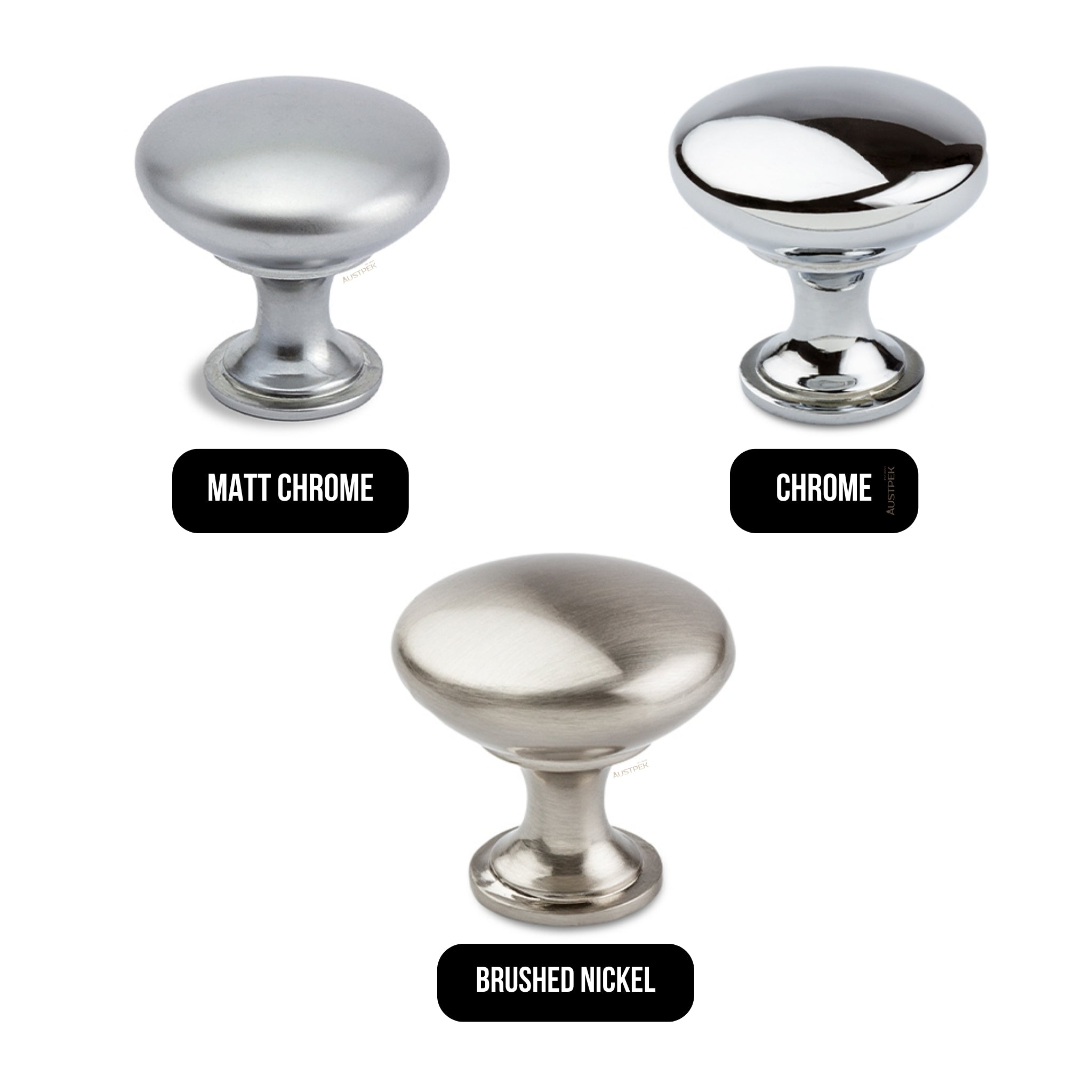 MODULR KNOB HANDLE CHROME