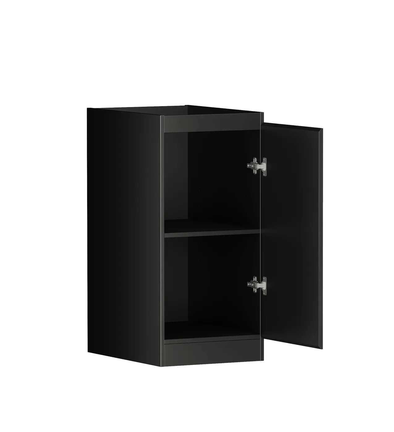 OTTI HAMPSHIRE MATTE BLACK 415MM BASE LAUNDRY CABINET