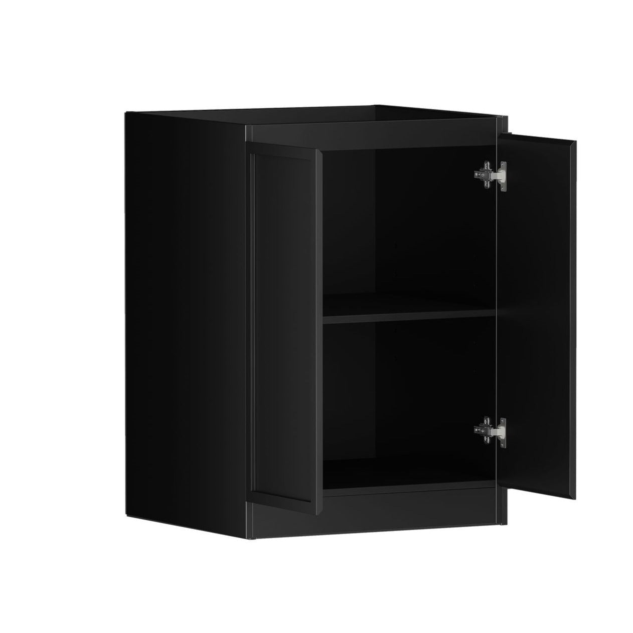 OTTI HAMPSHIRE MATTE BLACK 650MM BASE LAUNDRY CABINET