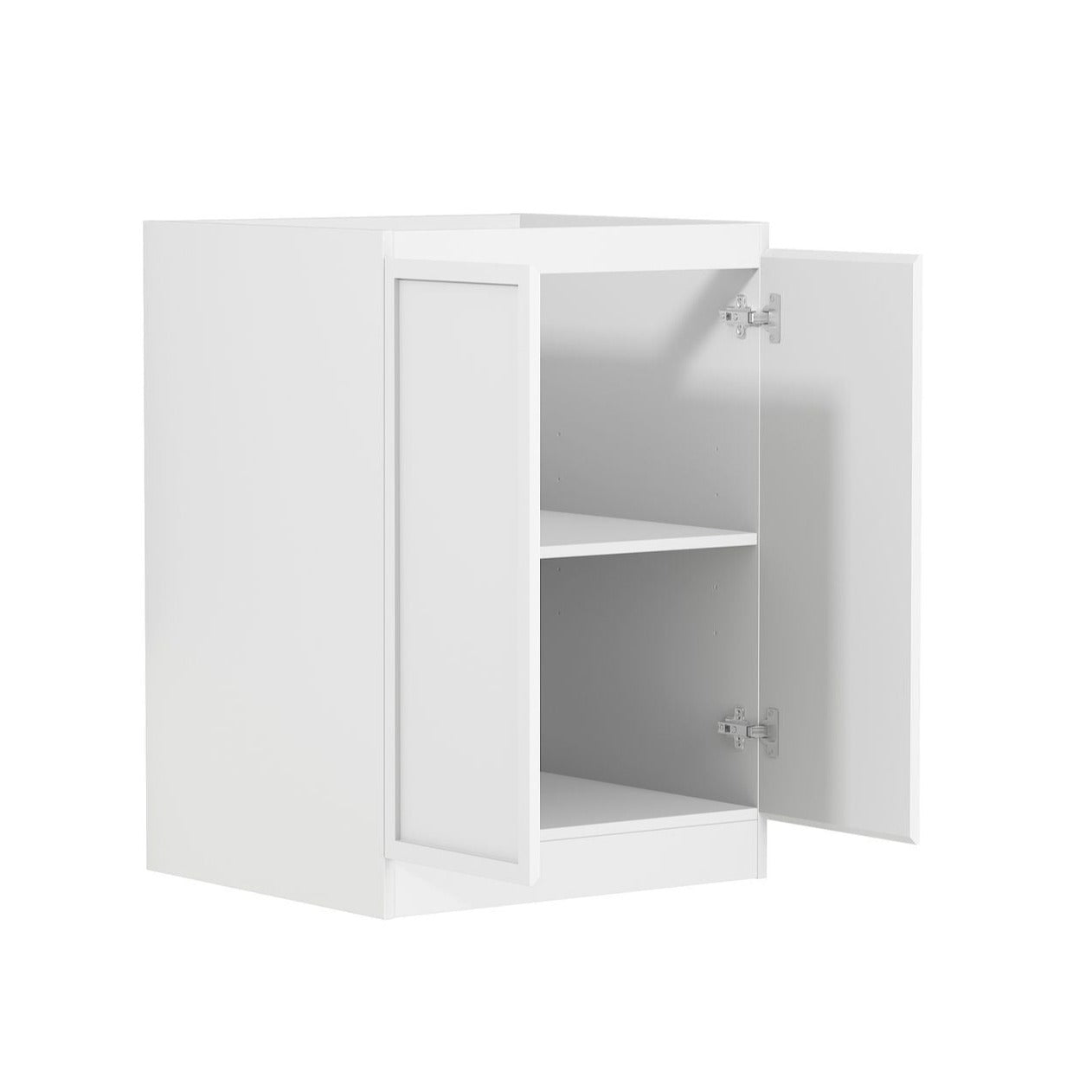 OTTI HAMPSHIRE MATTE WHITE 650MM BASE LAUNDRY CABINET