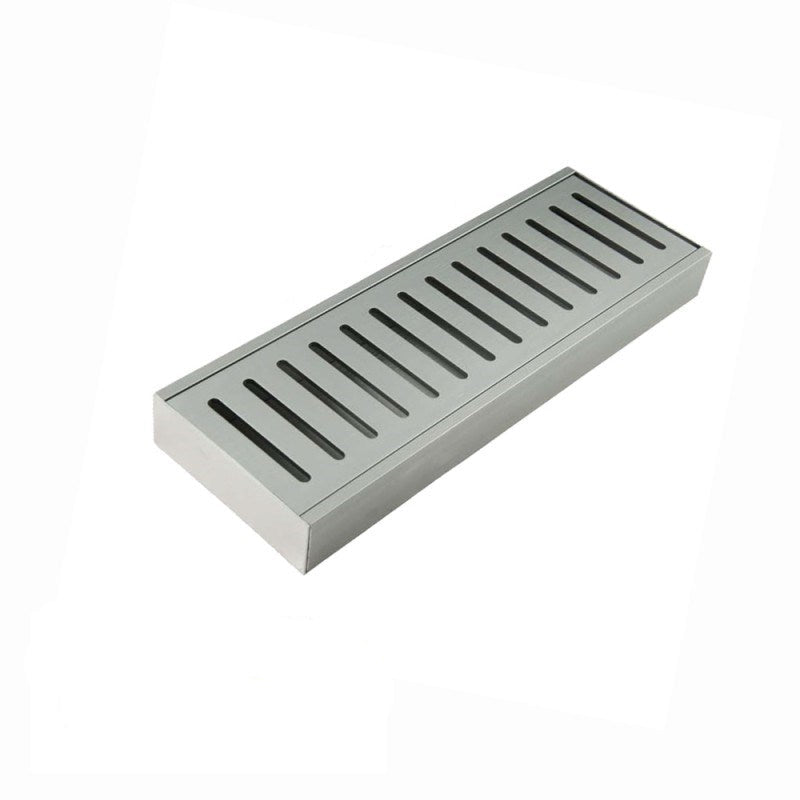 AQUAPERLA LAUXES FLOOR GRATE CHROME (AVAIALABLE IN 100X70X23MM AND 100X100X26MM)