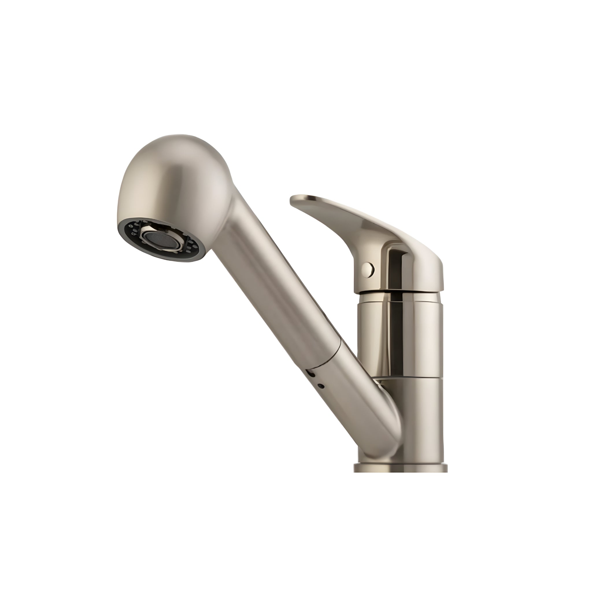 OLIVERI LONDON PULL OUT SPRAY KITCHEN MIXER 180MM BRUSHED NICKEL