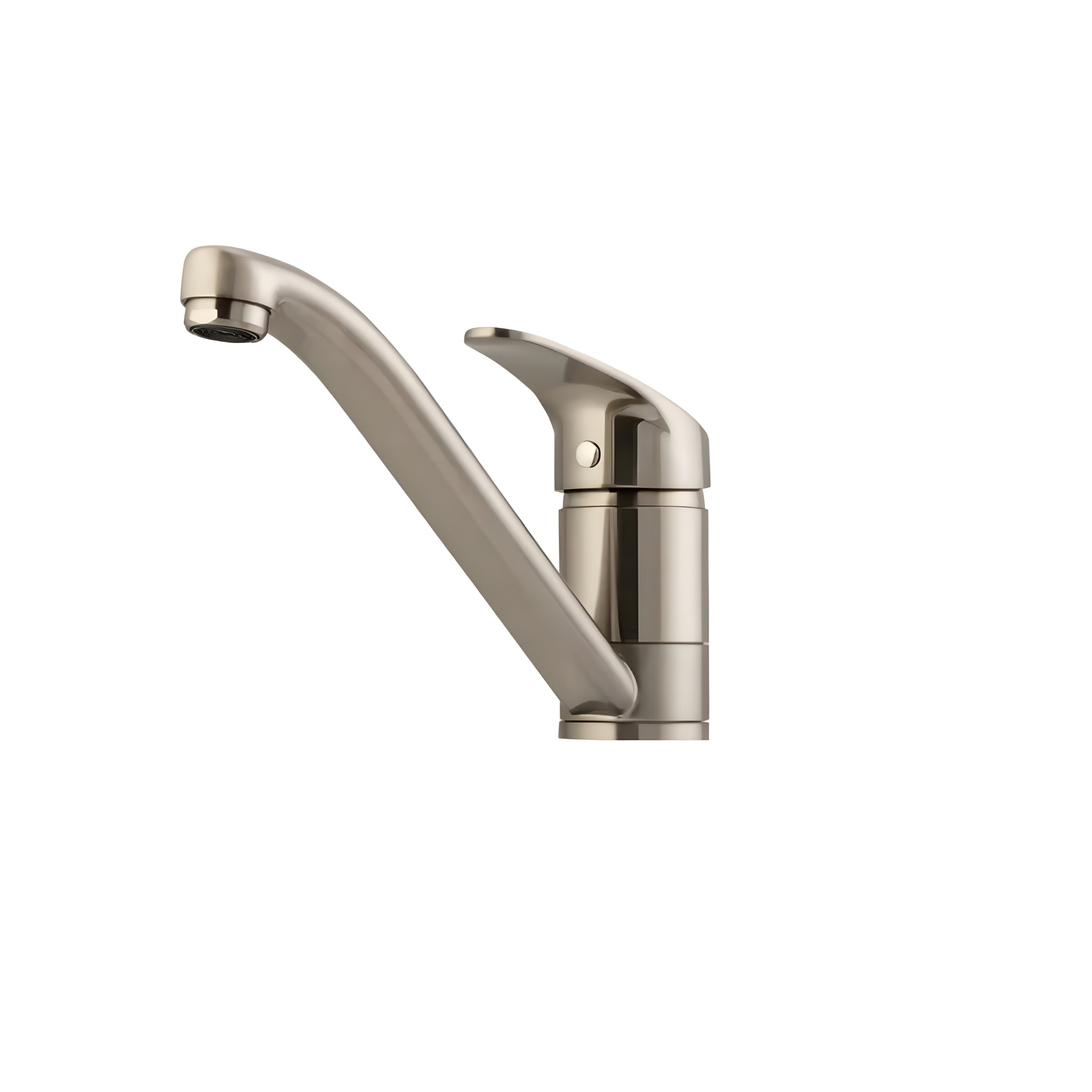 OLIVERI LONDON SINGLE LEVER KITCHEN MIXER 130MM BRUSHED NICKEL