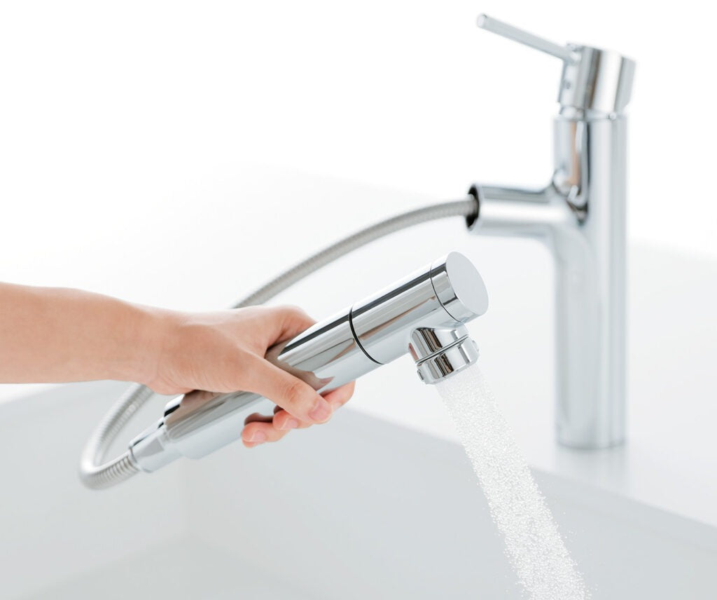 TAQUA T-5 BUILT-IN FILTRATION SINK MIXER 282MM CHROME