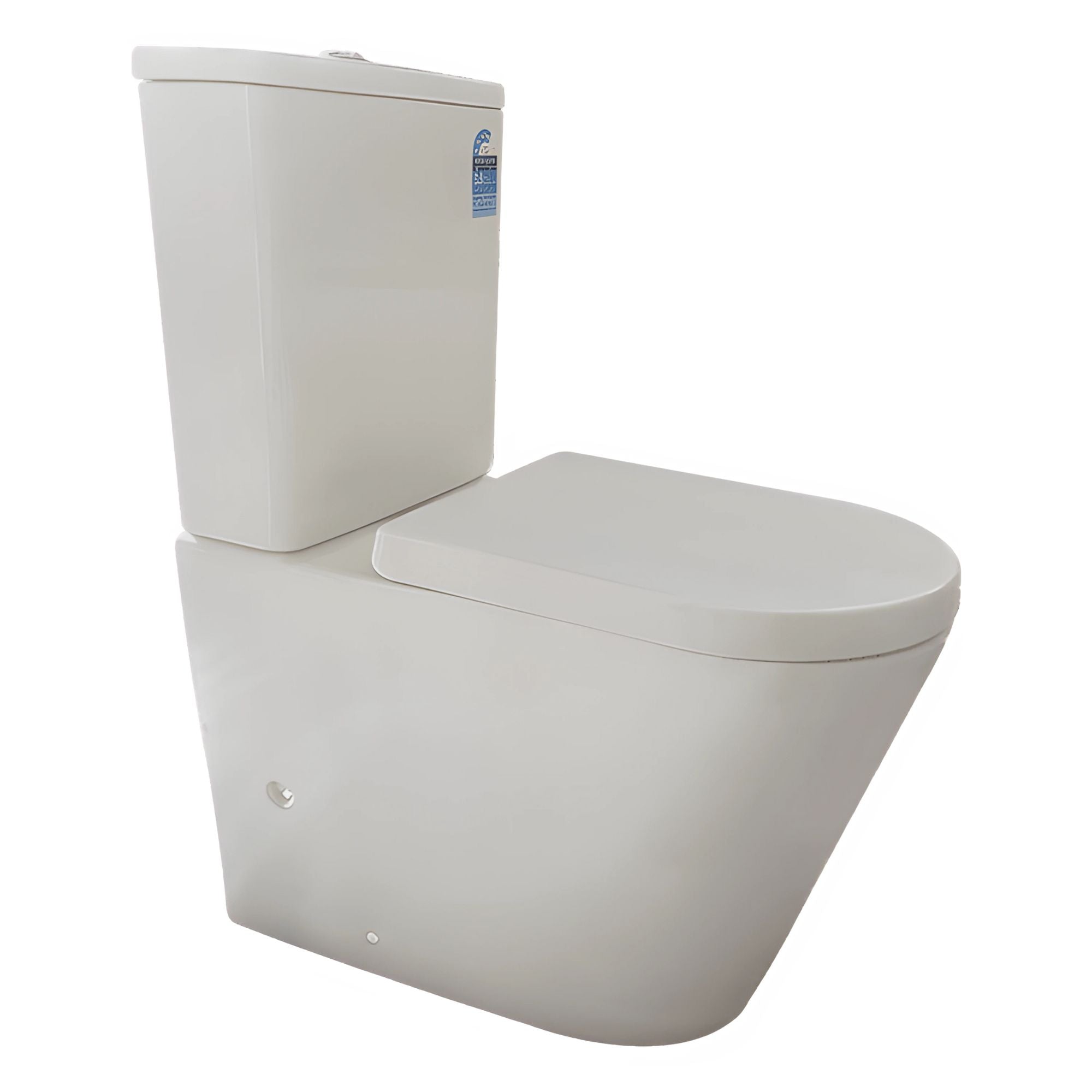 GARETH ASHTON PARK AVENUE UNIVERSAL RIMLESS BACK TO WALL TOILET SUITE GLOSS WHITE