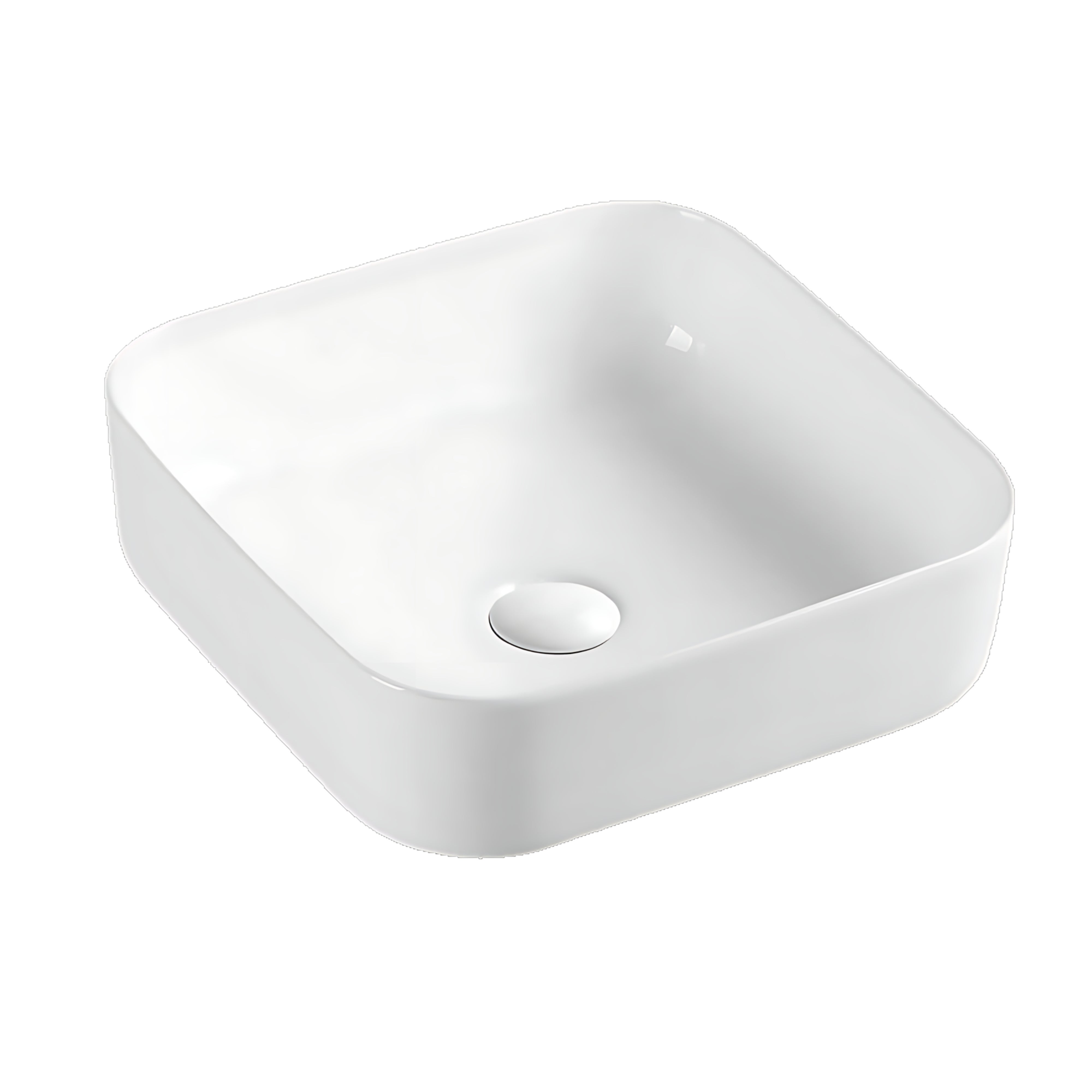 GARETH ASHTON VELA ABOVE COUNTER BASIN WHITE 390MM