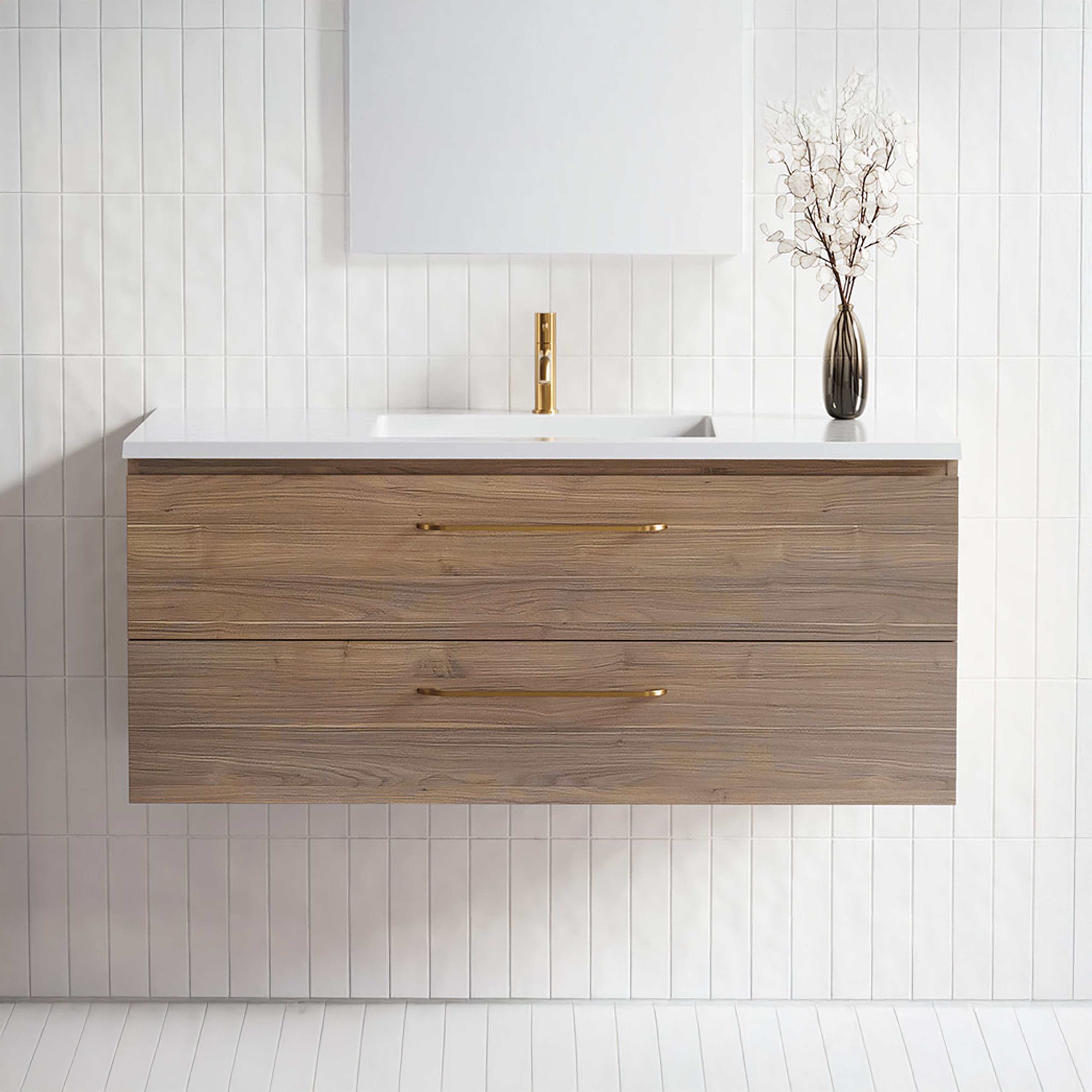 TIMBERLINE NEVADA PLUS CUSTOM WALL HUNG VANITY (ALL SIZING)