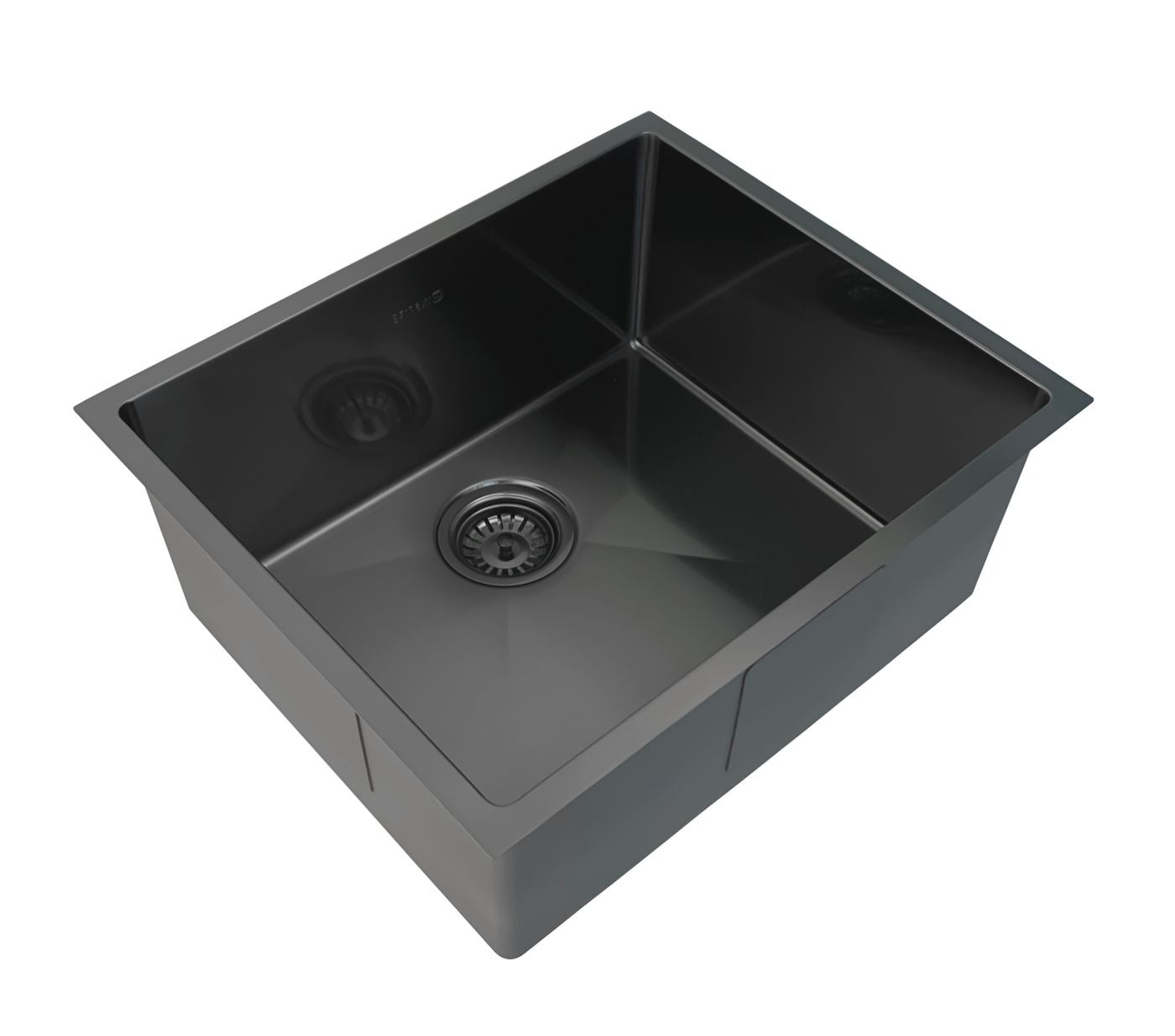 OTTI AXON 52S SINGLE BOWL KITCHEN SINK GUN METAL 520MM