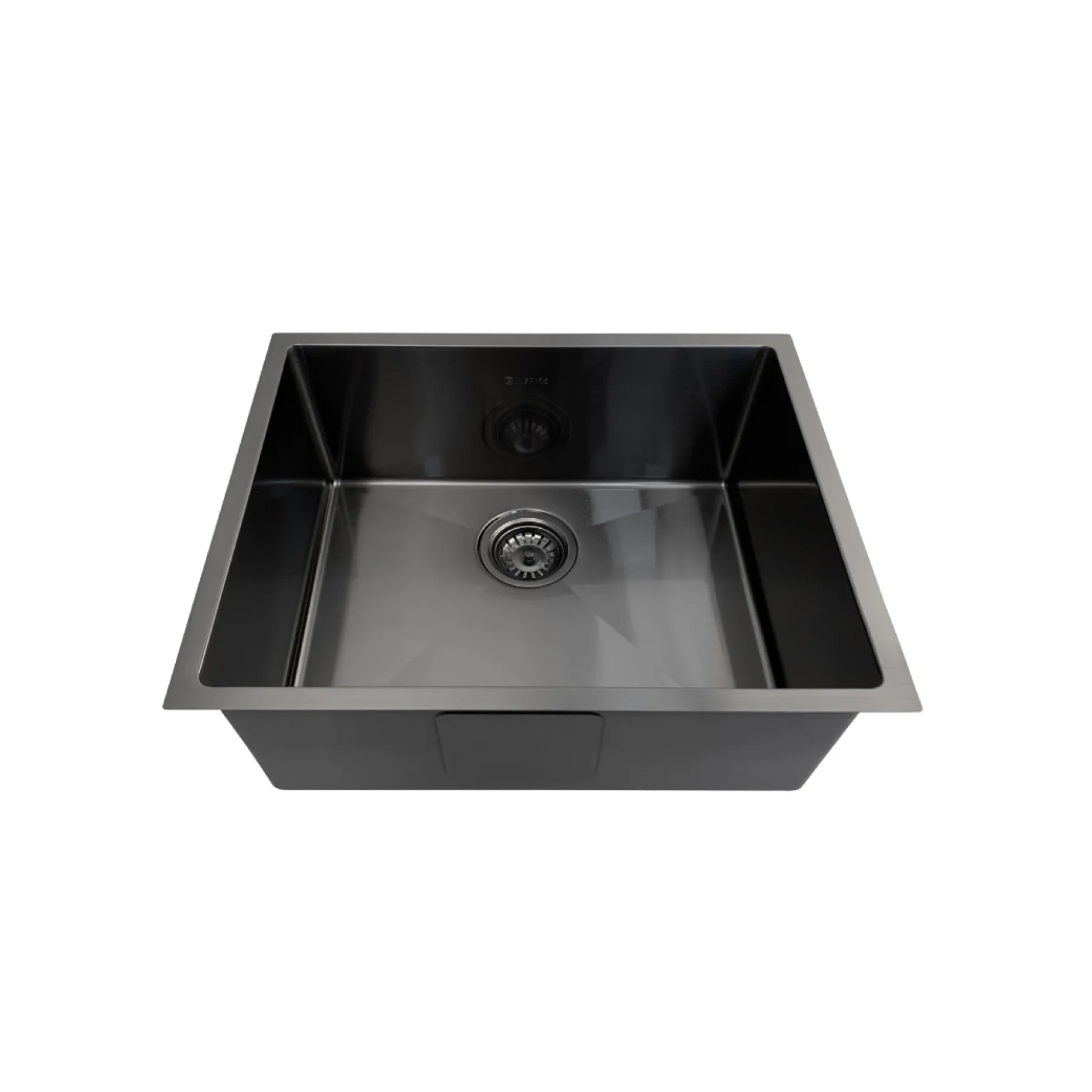 OTTI AXON SINGLE BOWL KITCHEN SINK GUN METAL 580MM