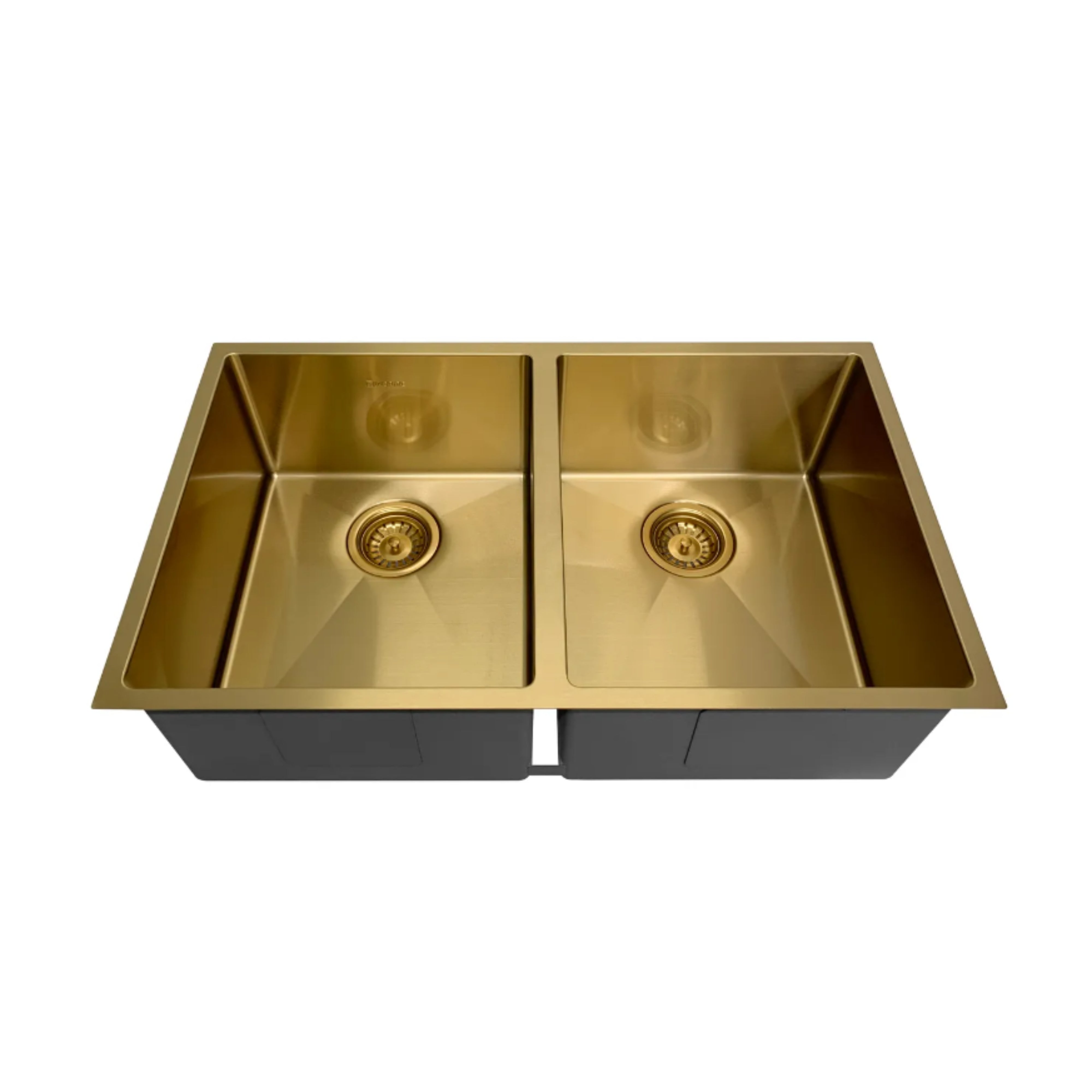 OTTI ARTE DOUBLE BOWL KITCHEN SINK ARGENT GOLD 760MM