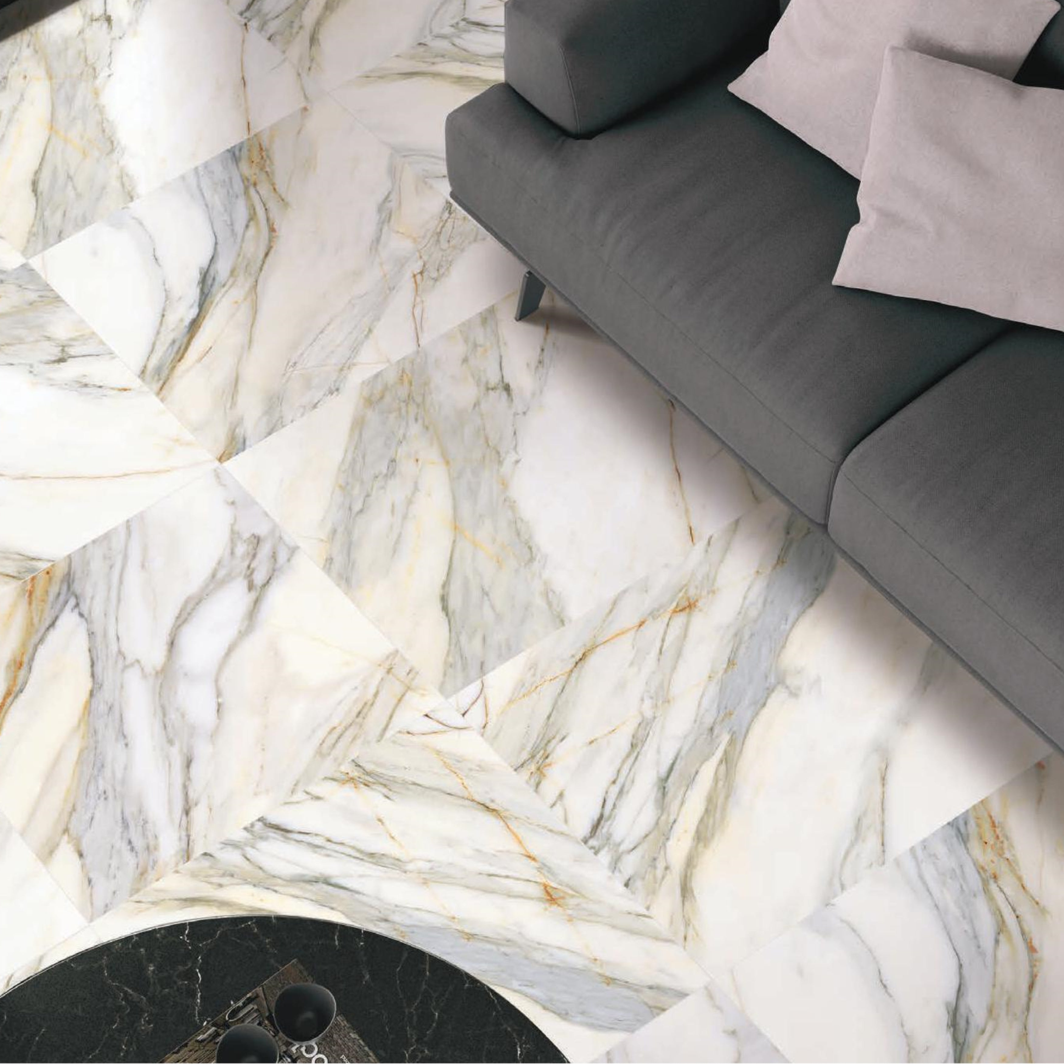 EVERSTONE GOLDEN AGE MACCHIA VECCHIA NATURAL 600X600MM SQUARE TILE (PER BOX)