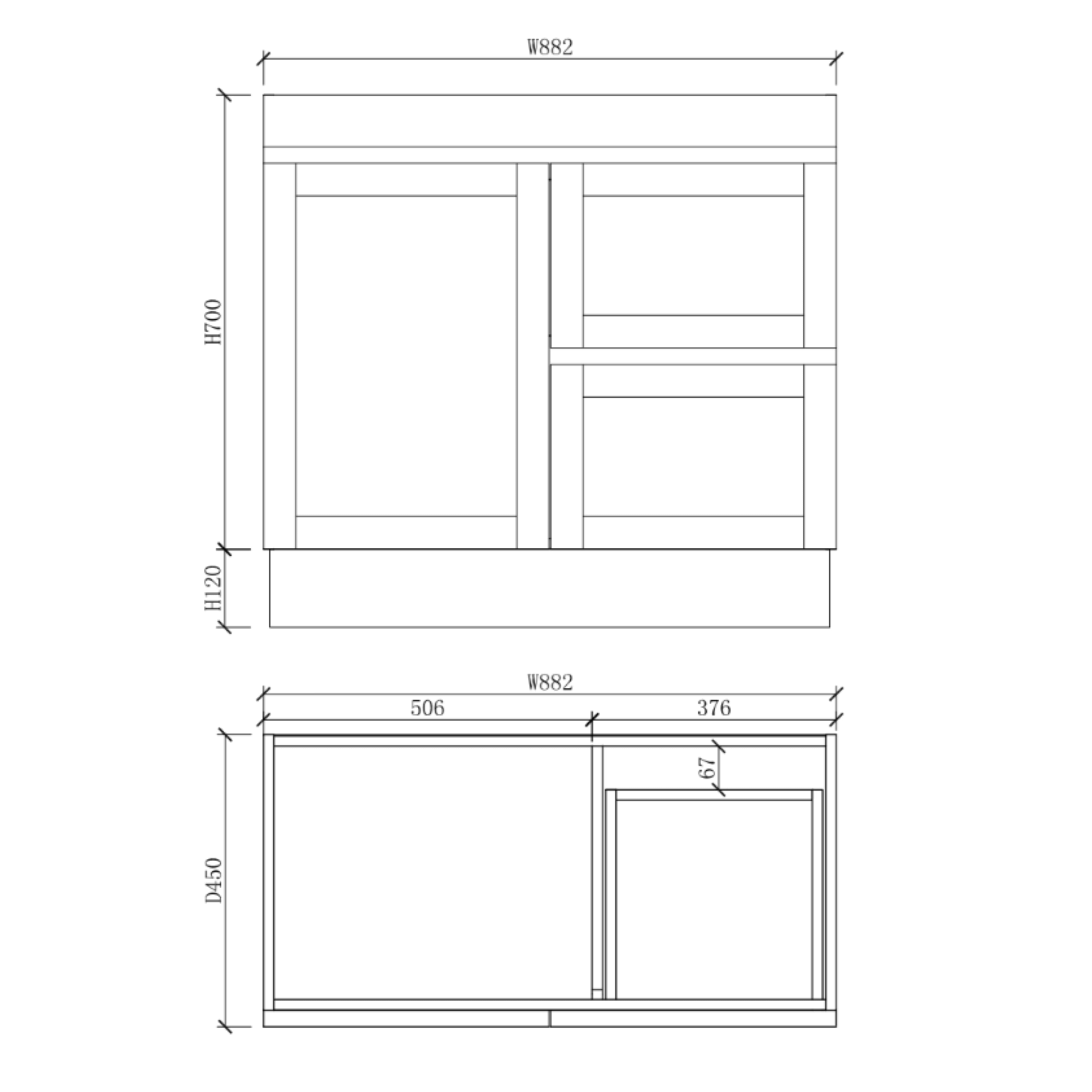 RIVA MIAMI MATTE WHITE 900MM SINGLE BOWL FLOOR STANDING VANITY (AVAILABLE IN LEFT AND RIGHT HAND DRAWER)