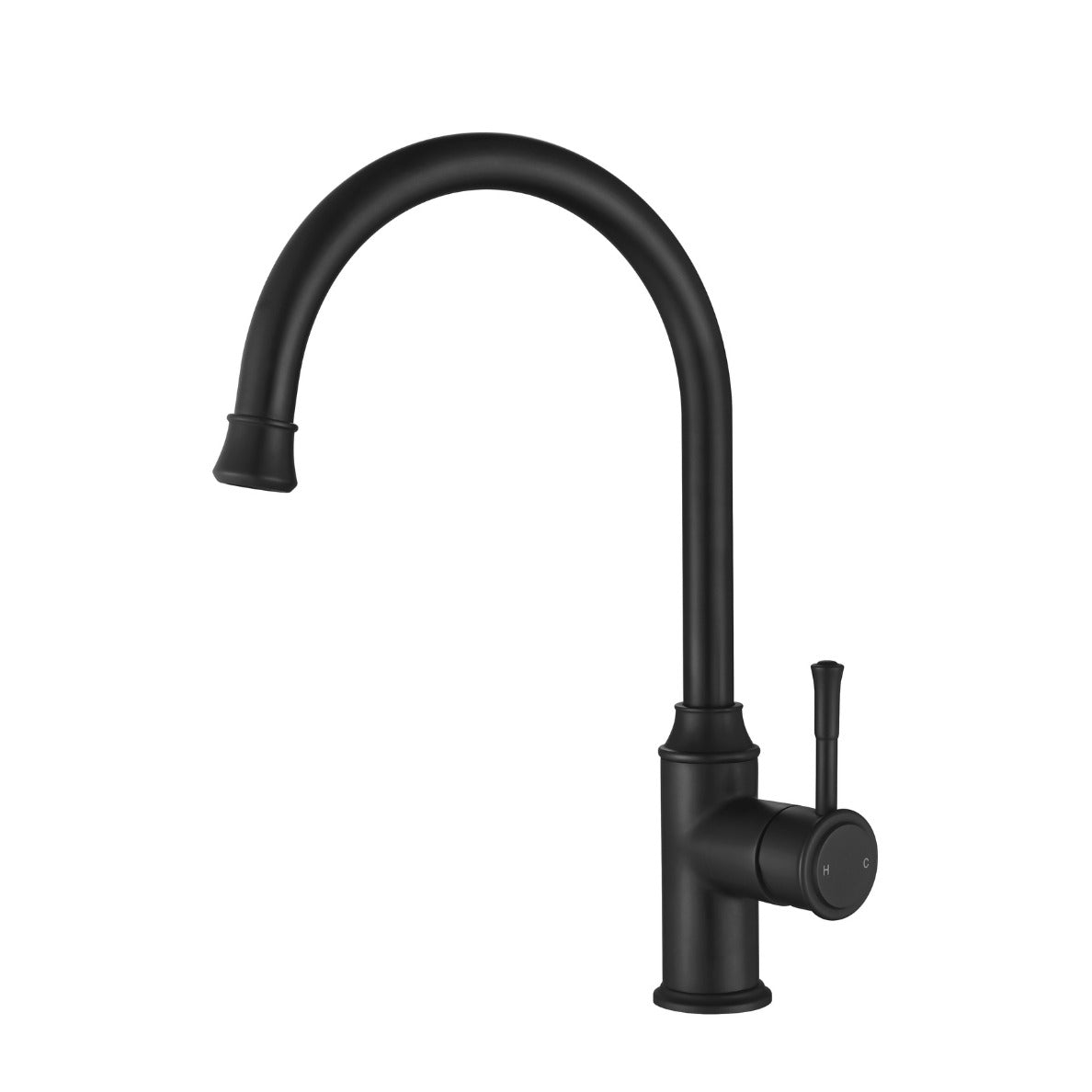 MODERN NATIONAL MONTPELLIER KITCHEN MIXER 364MM MATTE BLACK