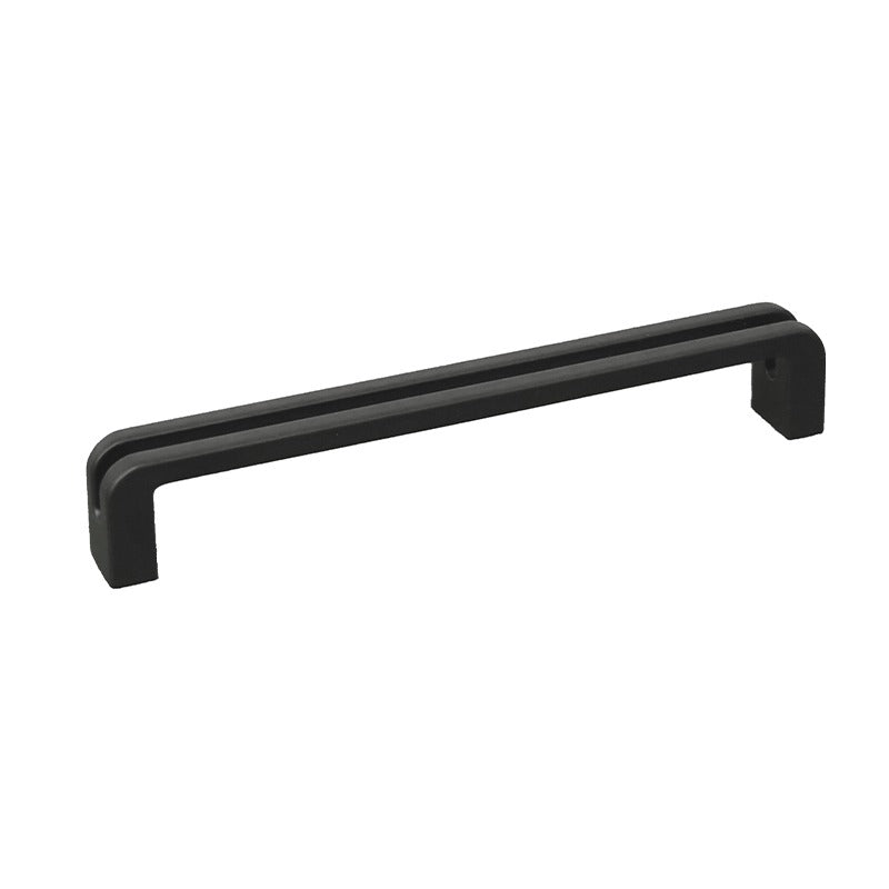 MODULR SQUARE HANDLE MATTE BLACK (AVAILABLE IN 128MM, 160MM AND 192MM)