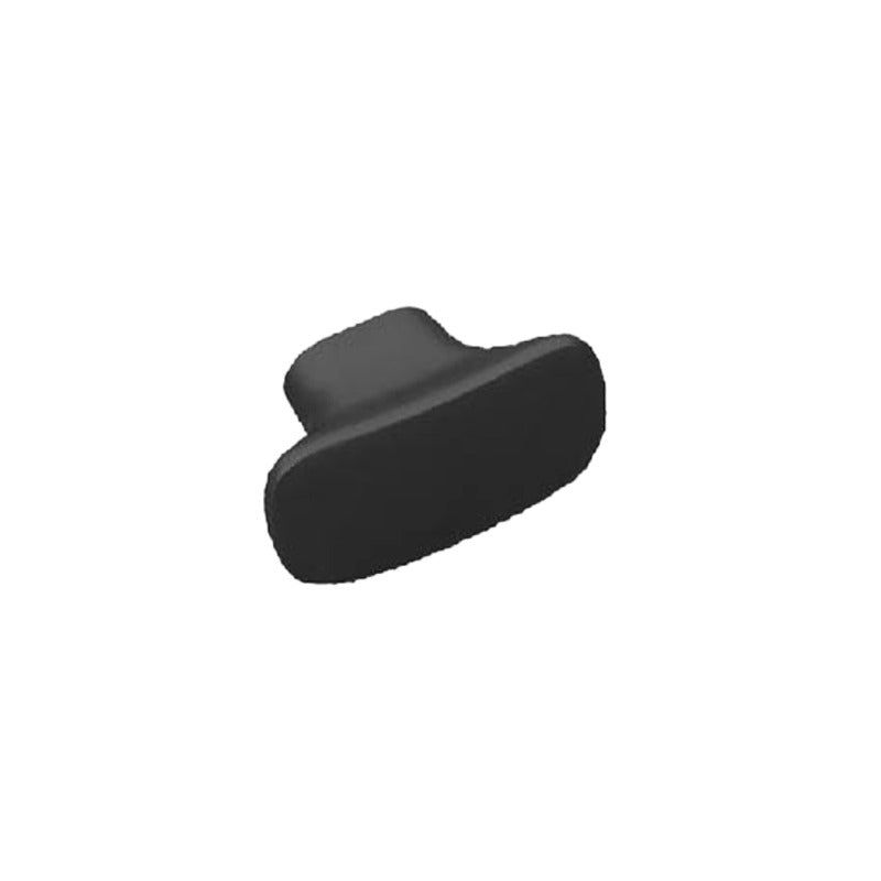 MODULR KNOB SQUARE HANDLE MATTE BLACK 25MM