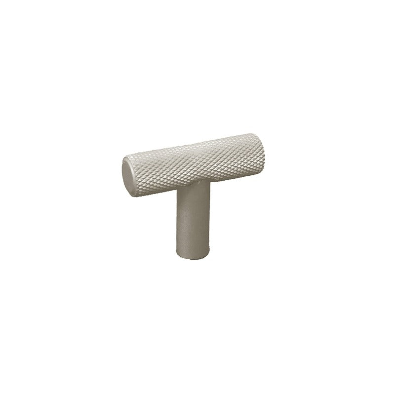 MODULR T KNOB HANDLE MATTE BRUSHED NICKEL 40MM