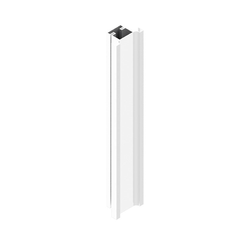 MODULR CAPRI Y TOWER CABINET PROFILE HANDLE MATTE WHITE 2400MM