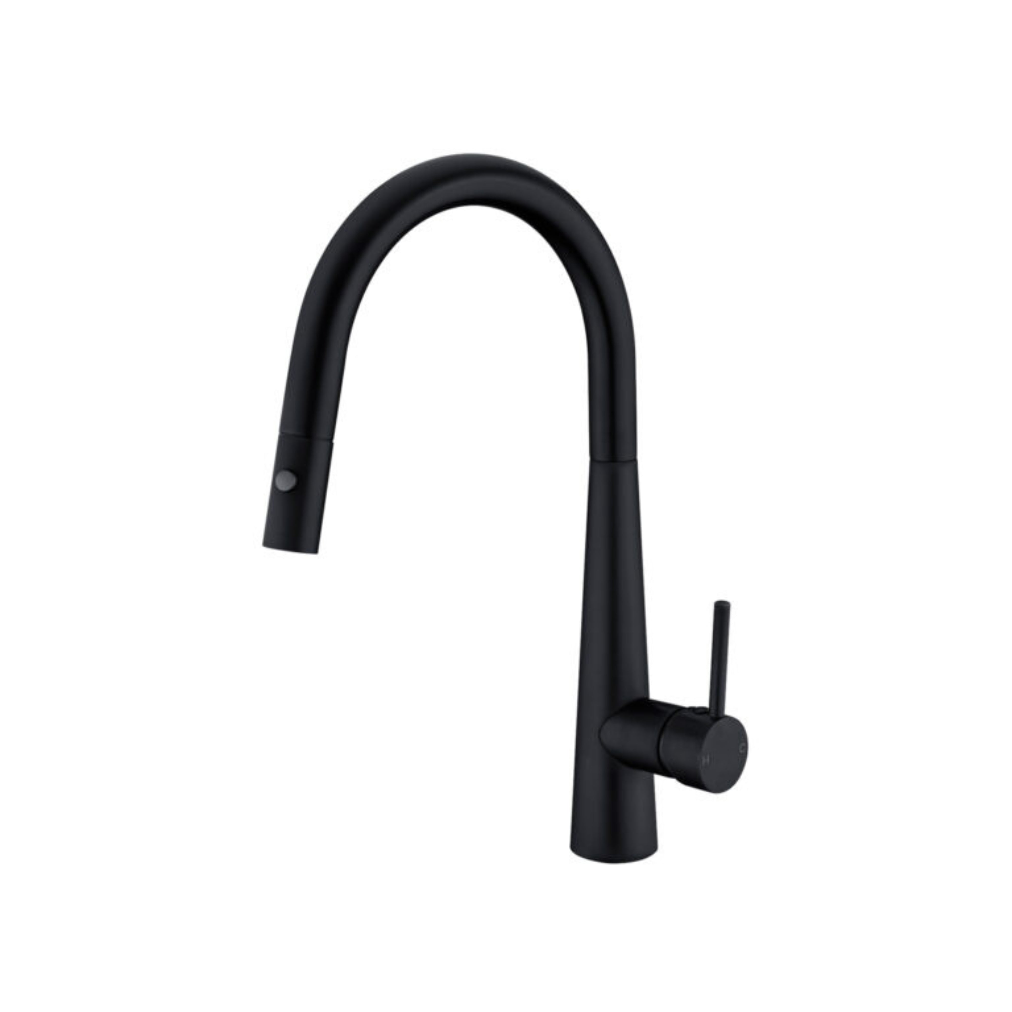 NERO DOLCE PULL OUT SINK MIXER WITH VEGIE SPRAY 414MM MATTE BLACK