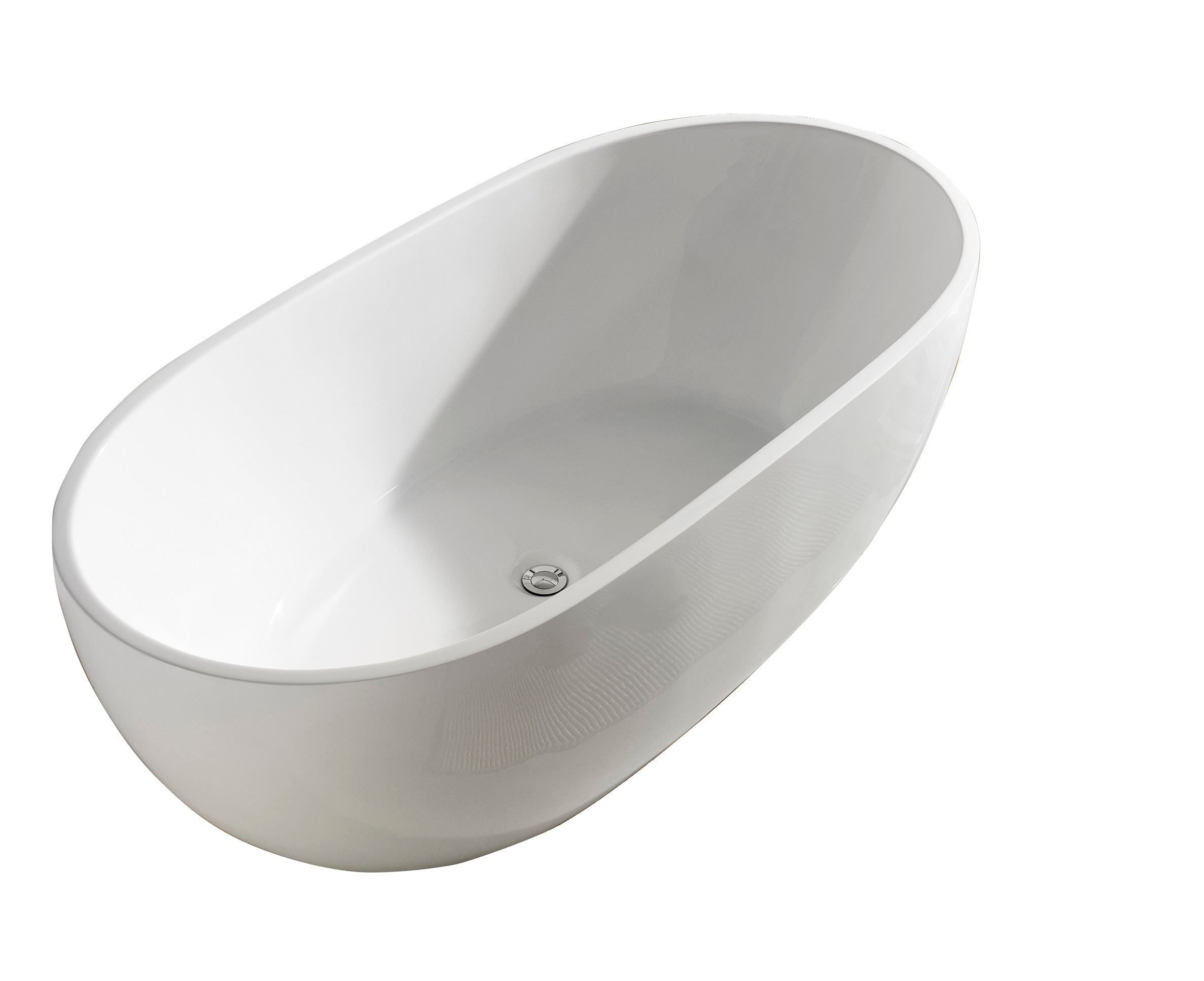 INFINITY NOAH FREESTANDING BATHTUB GLOSS WHITE (AVAILABLE IN 1400MM, 1500MM AND 1700MM)