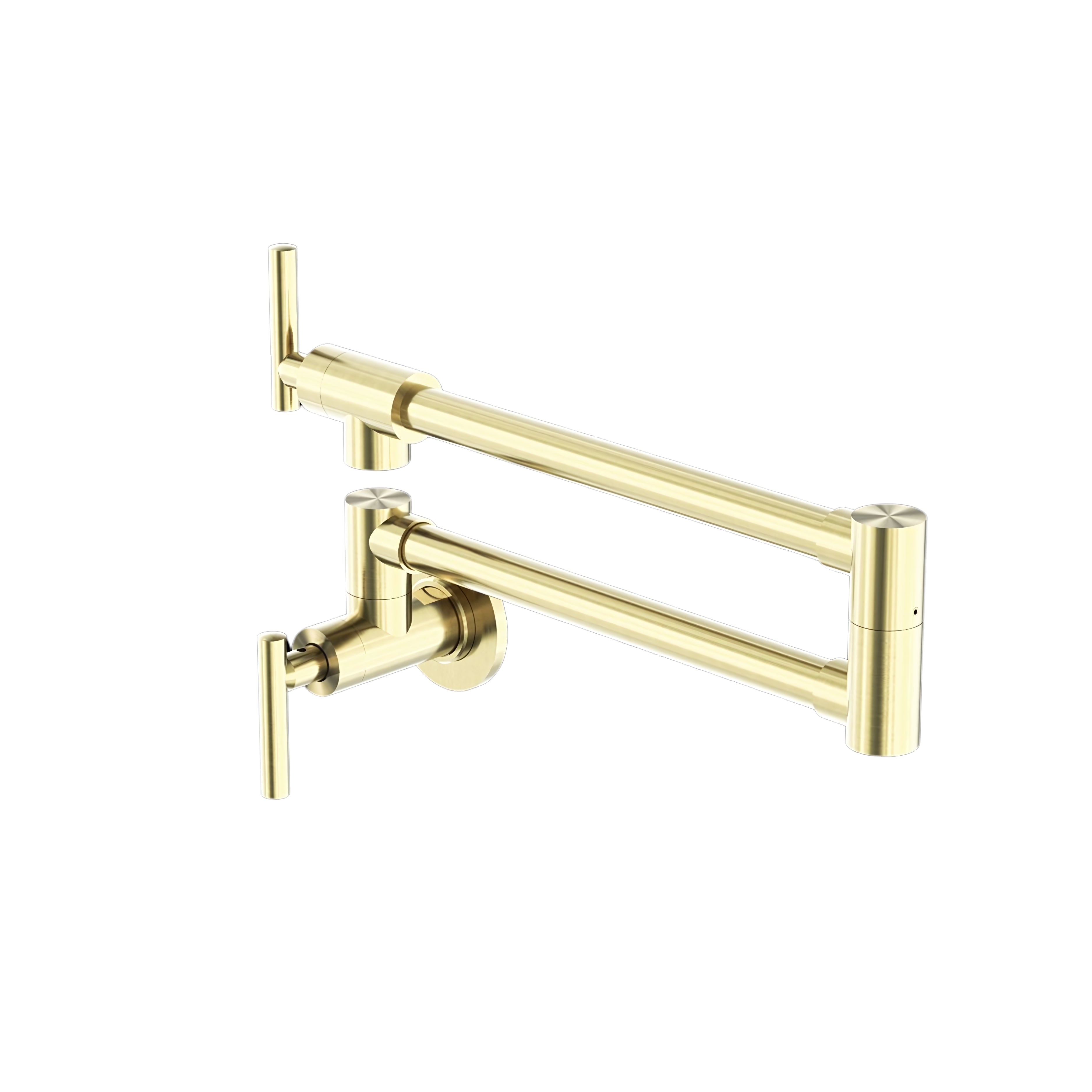 NERO ZEN STEEL POT FILLER BRUSHED GOLD