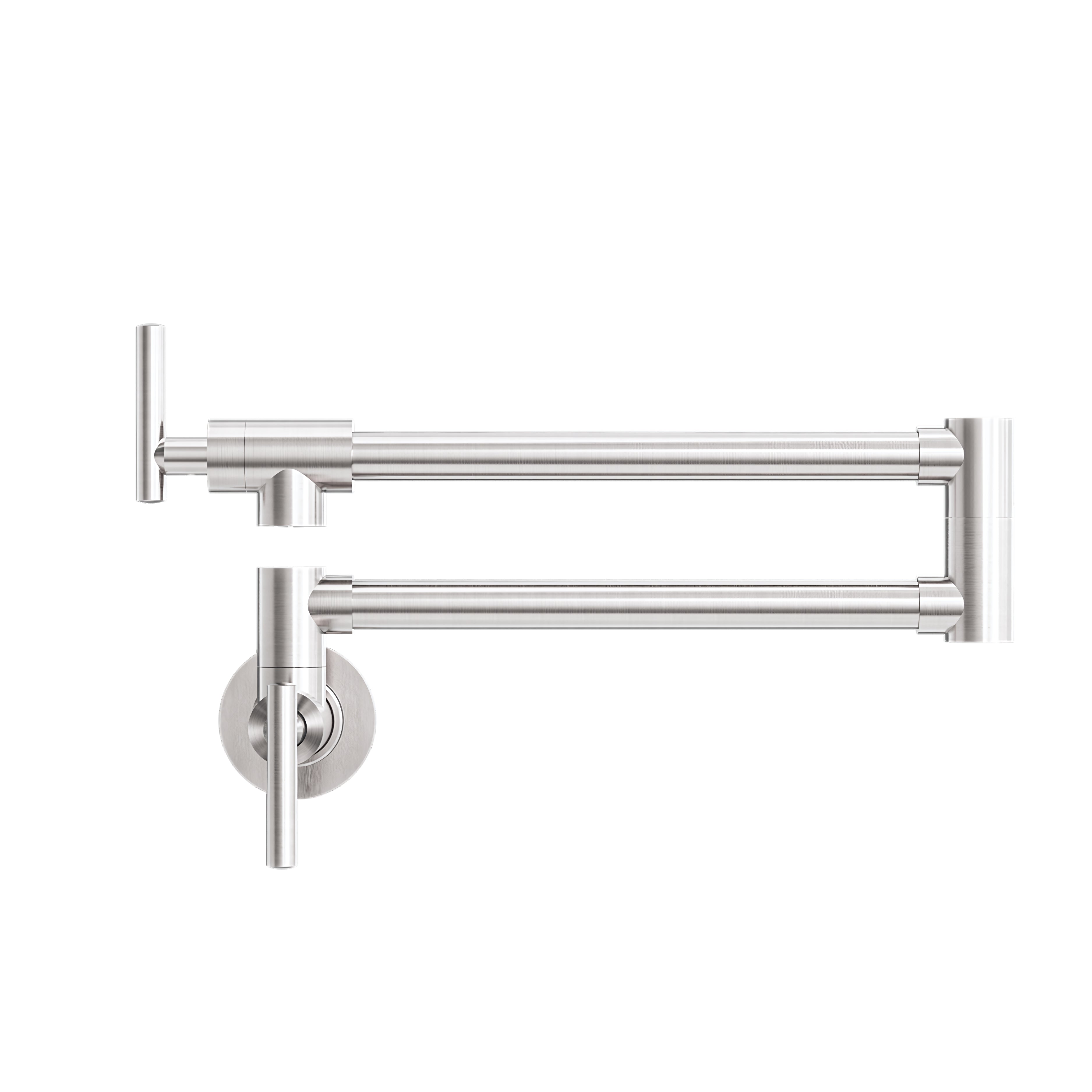 NERO ZEN POT FILLER BRUSHED NICKEL