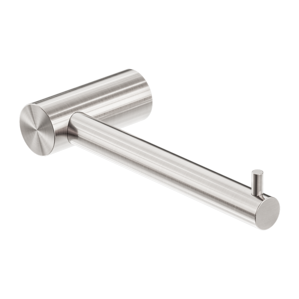 NERO ZEN TOILET ROLL HOLDER 175MM BRUSHED NICKEL