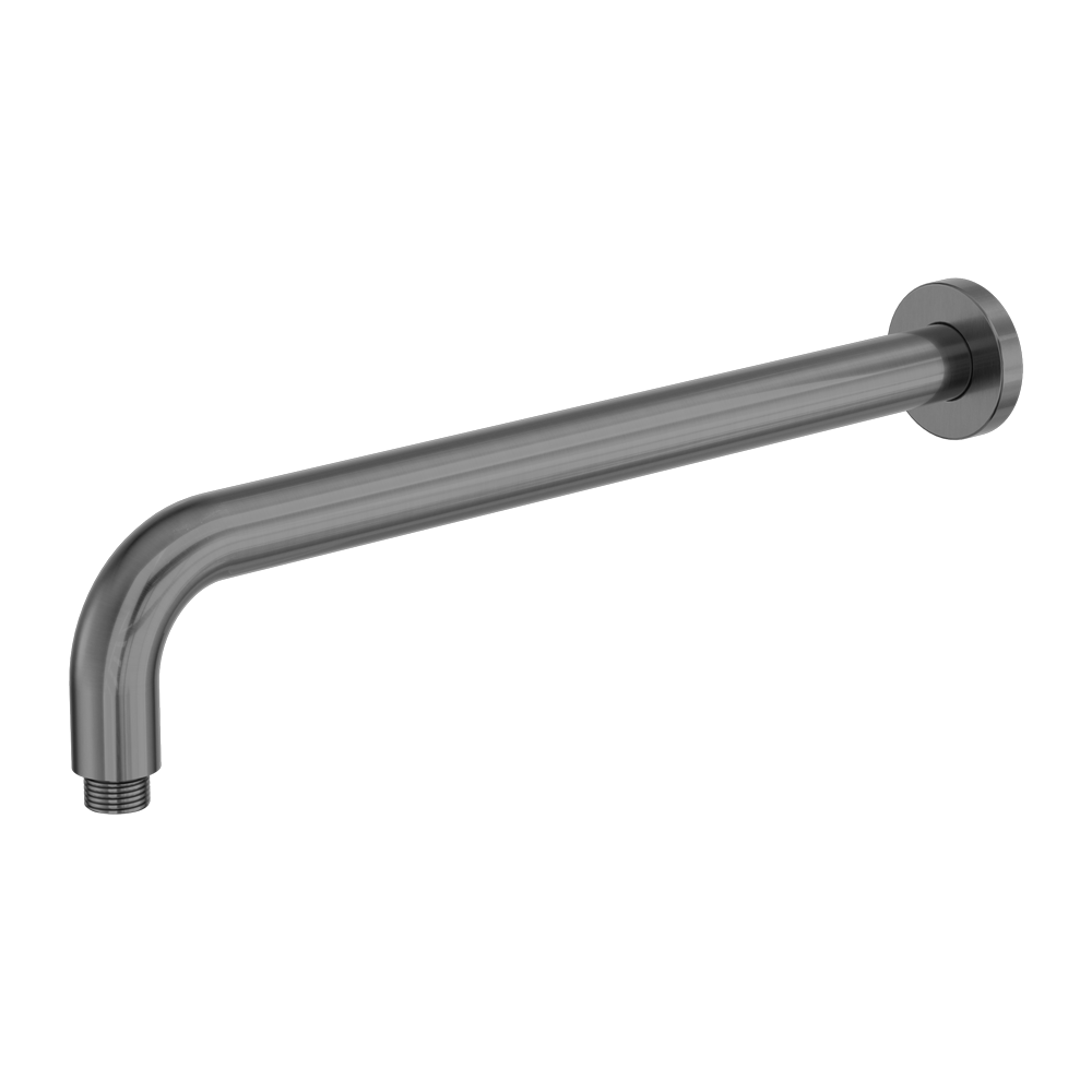 NERO ZEN ROUND SHOWER ARM 400MM GRAPHITE