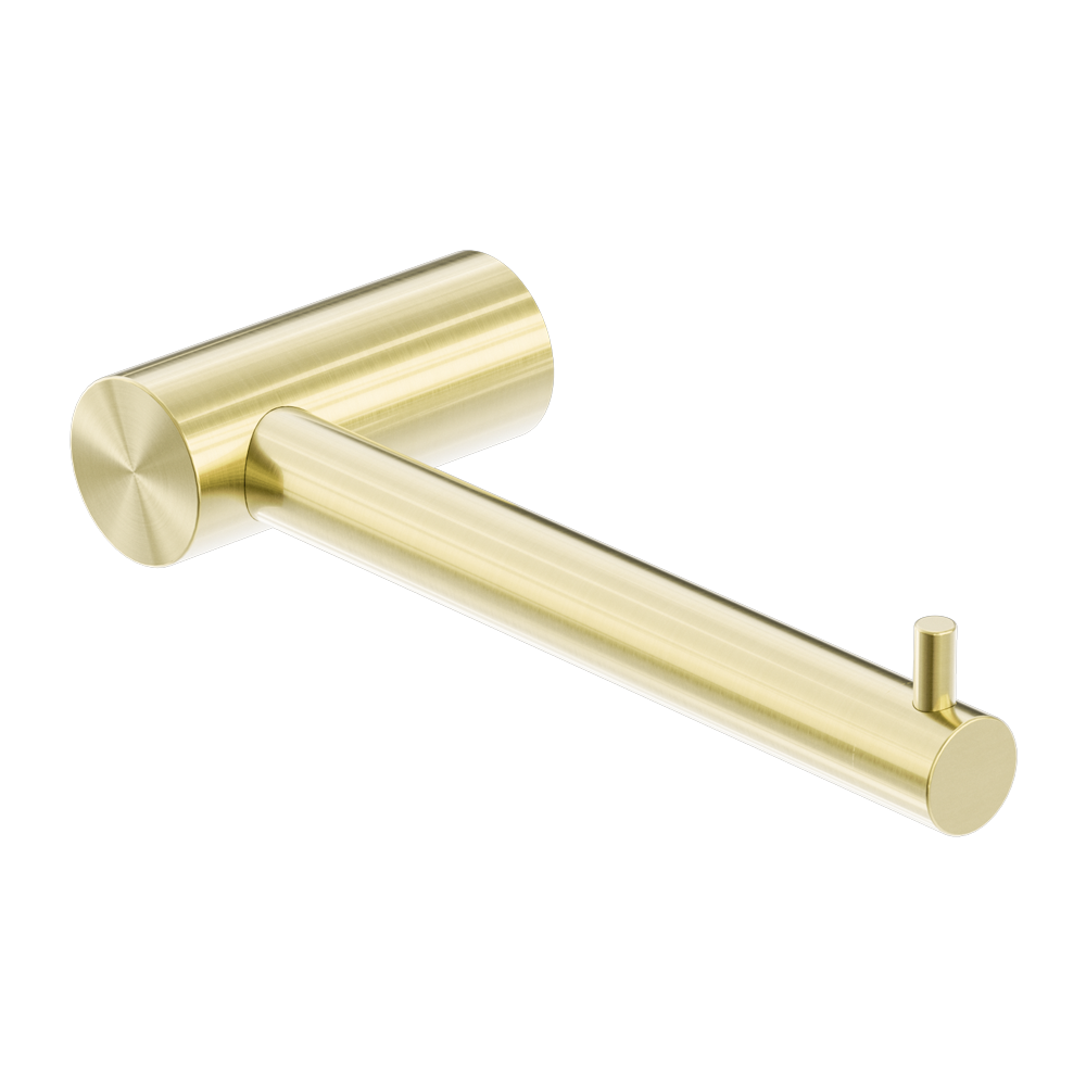 NERO ZEN TOILET ROLL HOLDER 175MM BRUSHED GOLD