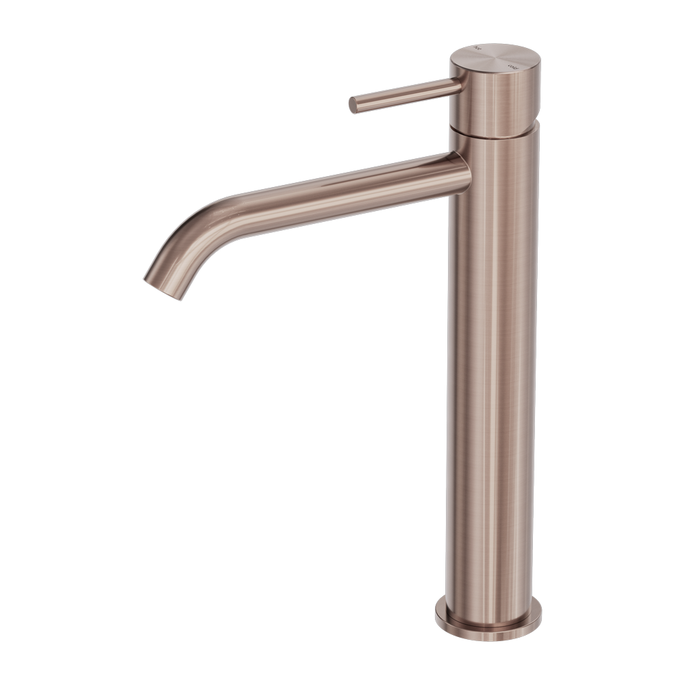 NERO ZEN TALL BASIN MIXER 288MM BRUSHED BRONZE