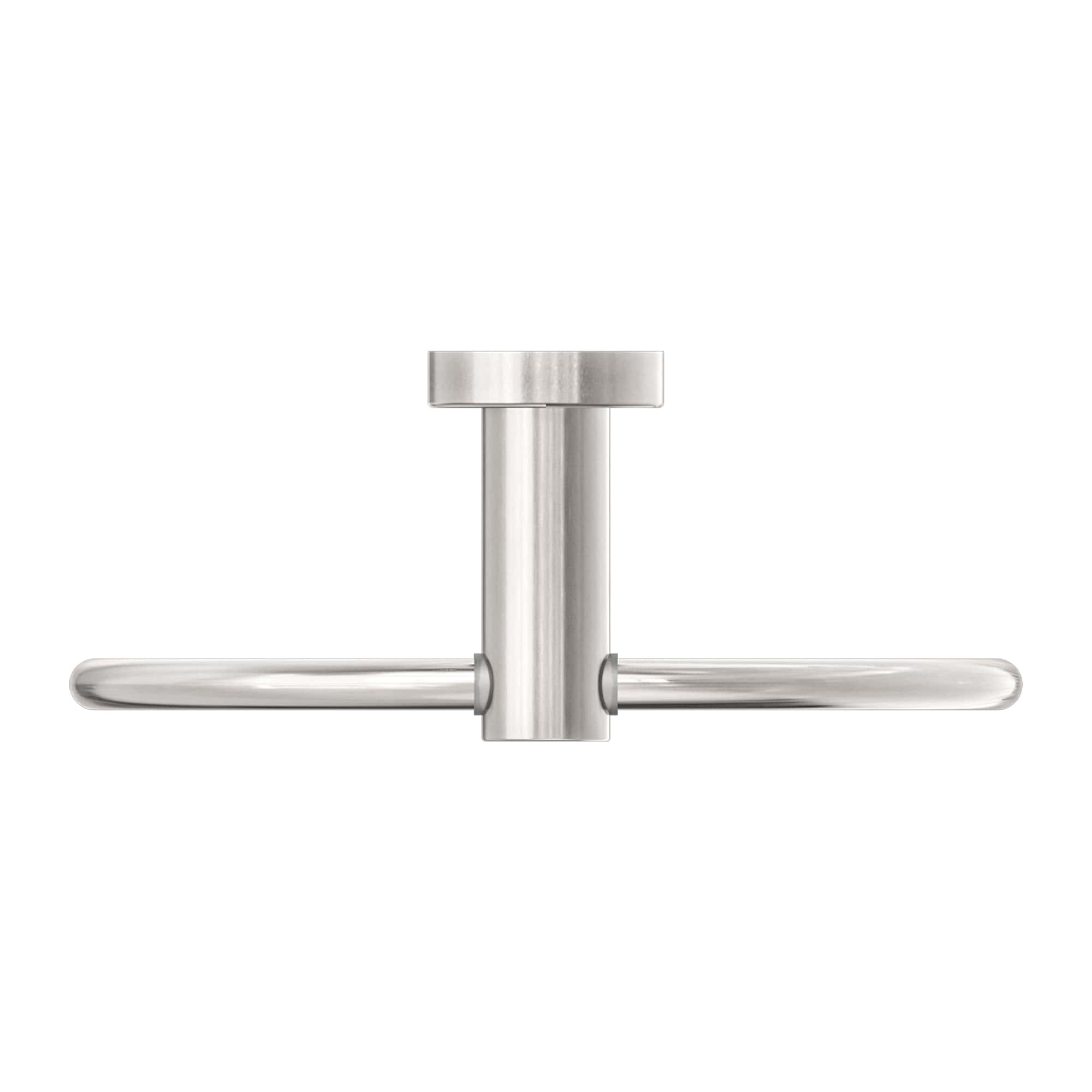 NERO MECCA HAND TOWEL RING BRUSHED NICKEL