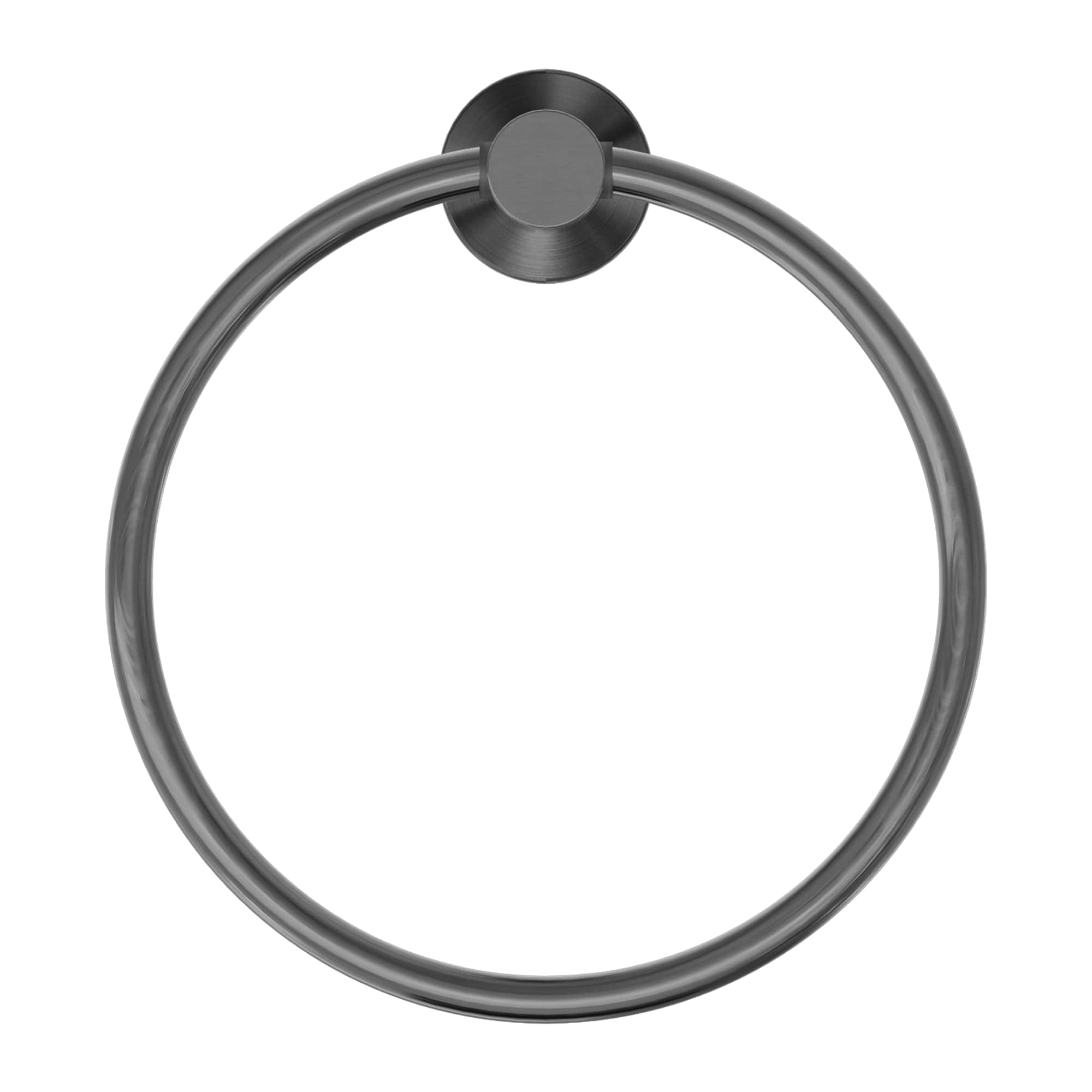 NERO MECCA HAND TOWEL RING GUN METAL