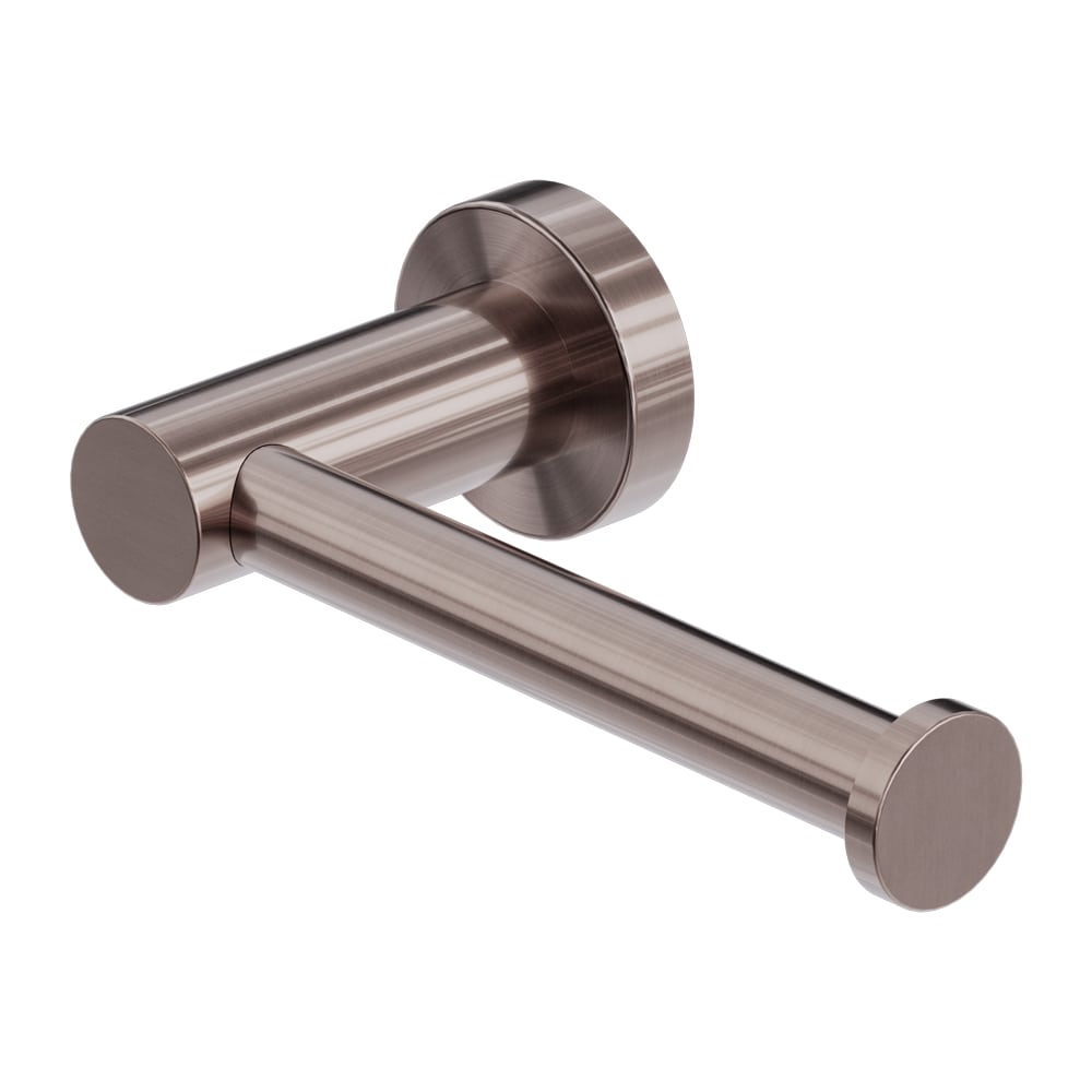 NERO MECCA TOILET ROLL HOLDER 150MM BRUSHED BRONZE