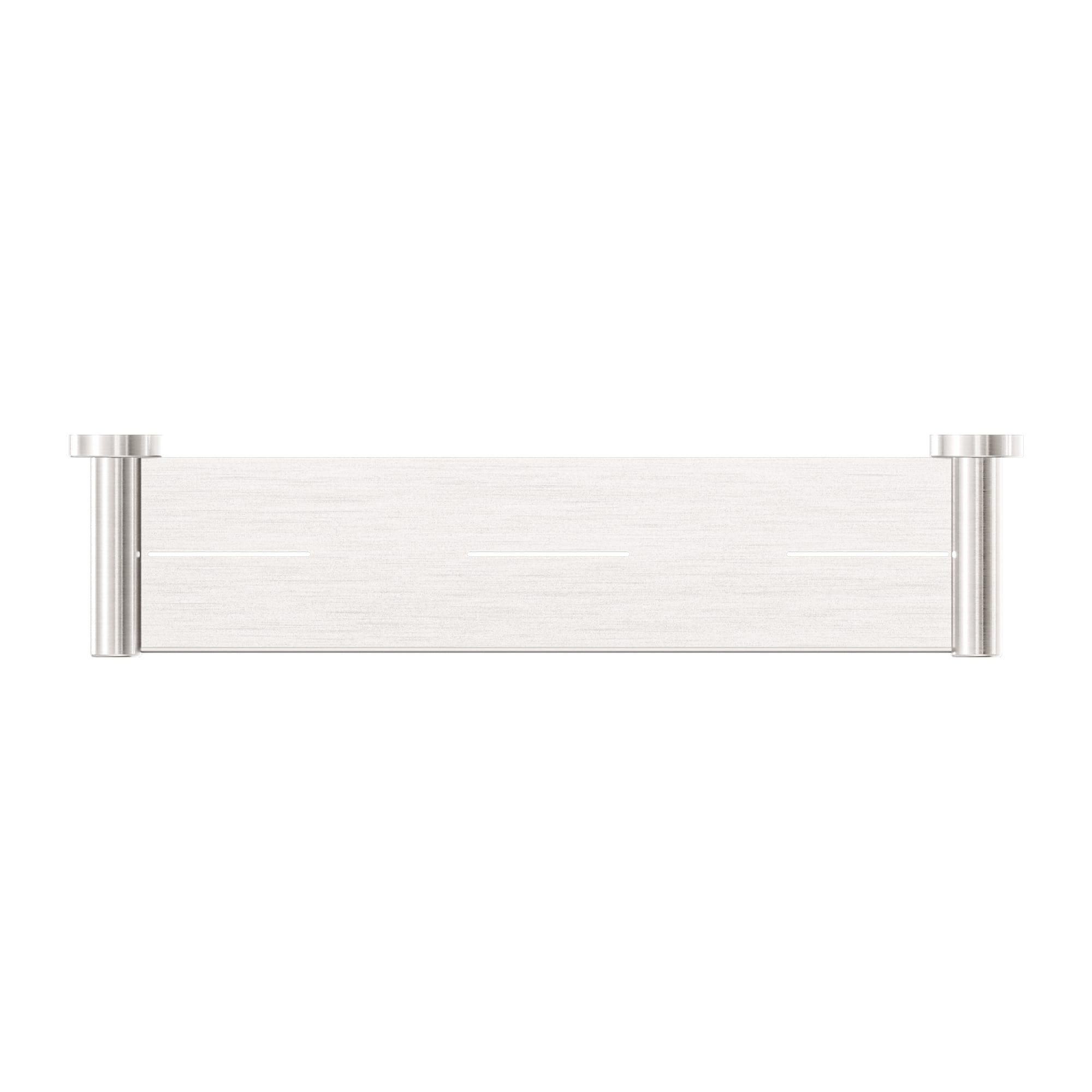 NERO MECCA METAL SHOWER SHELF BRUSHED NICKEL