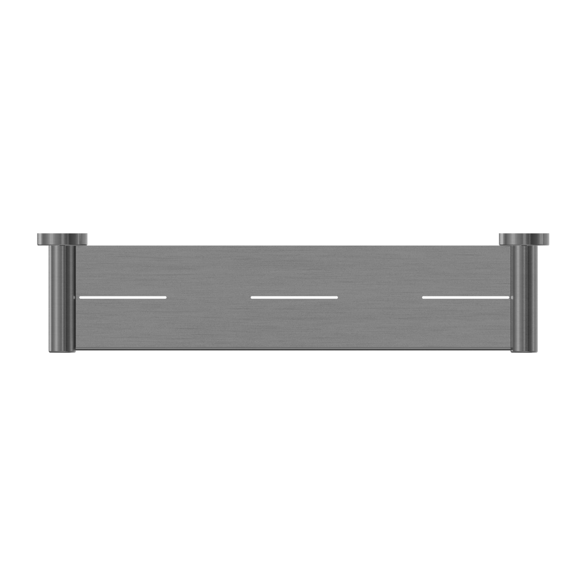 NERO MECCA METAL SHOWER SHELF GUN METAL