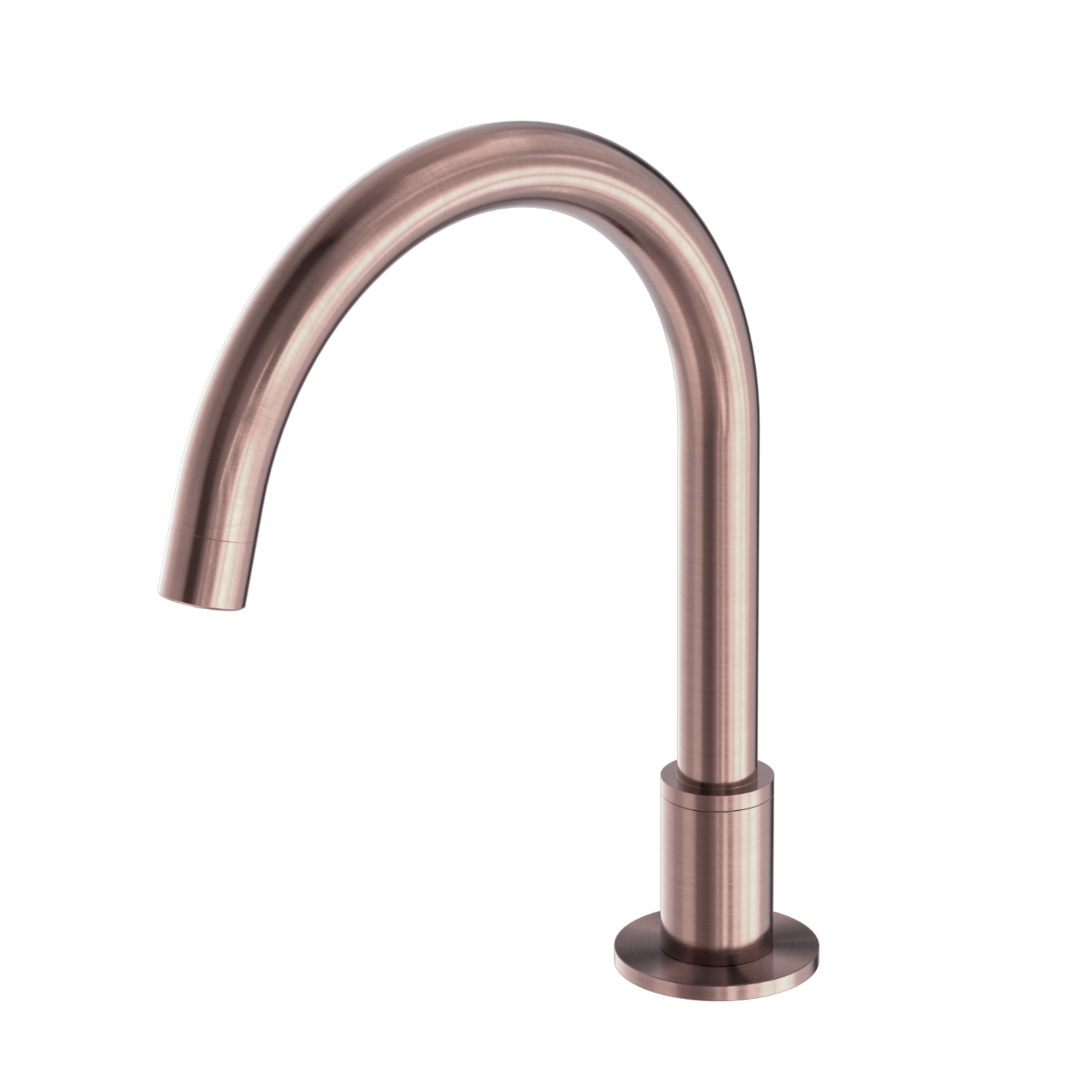 NERO KARA HOB MOUNT BATH SPOUT 279MM BRUSHED BRONZE