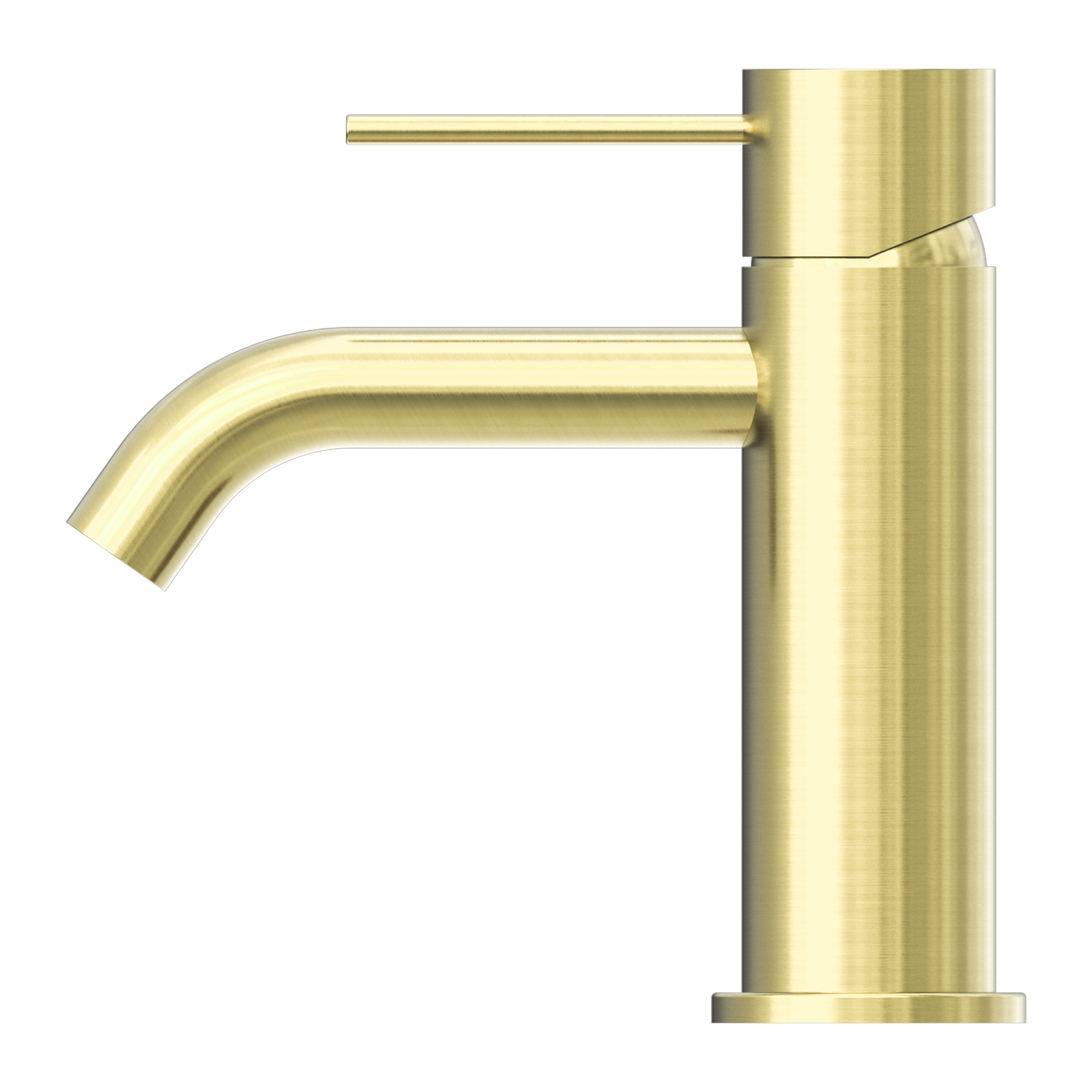 NERO MECCA BASIN MIXER BRUSHED GOLD