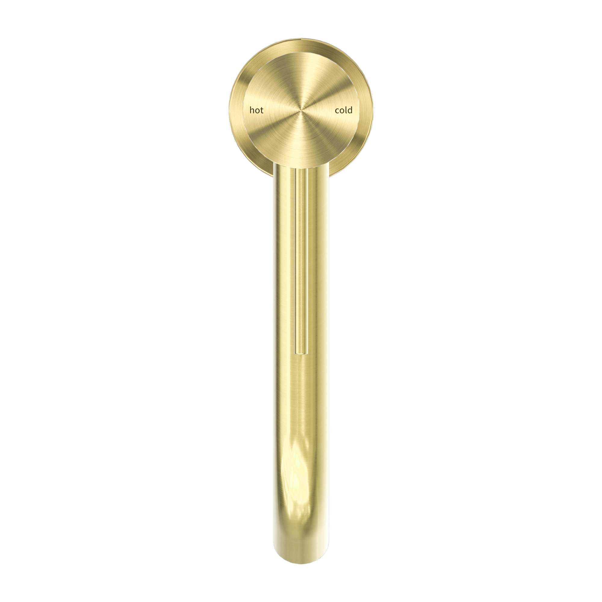 NERO MECCA TALL BASIN MIXER BRUSHED GOLD