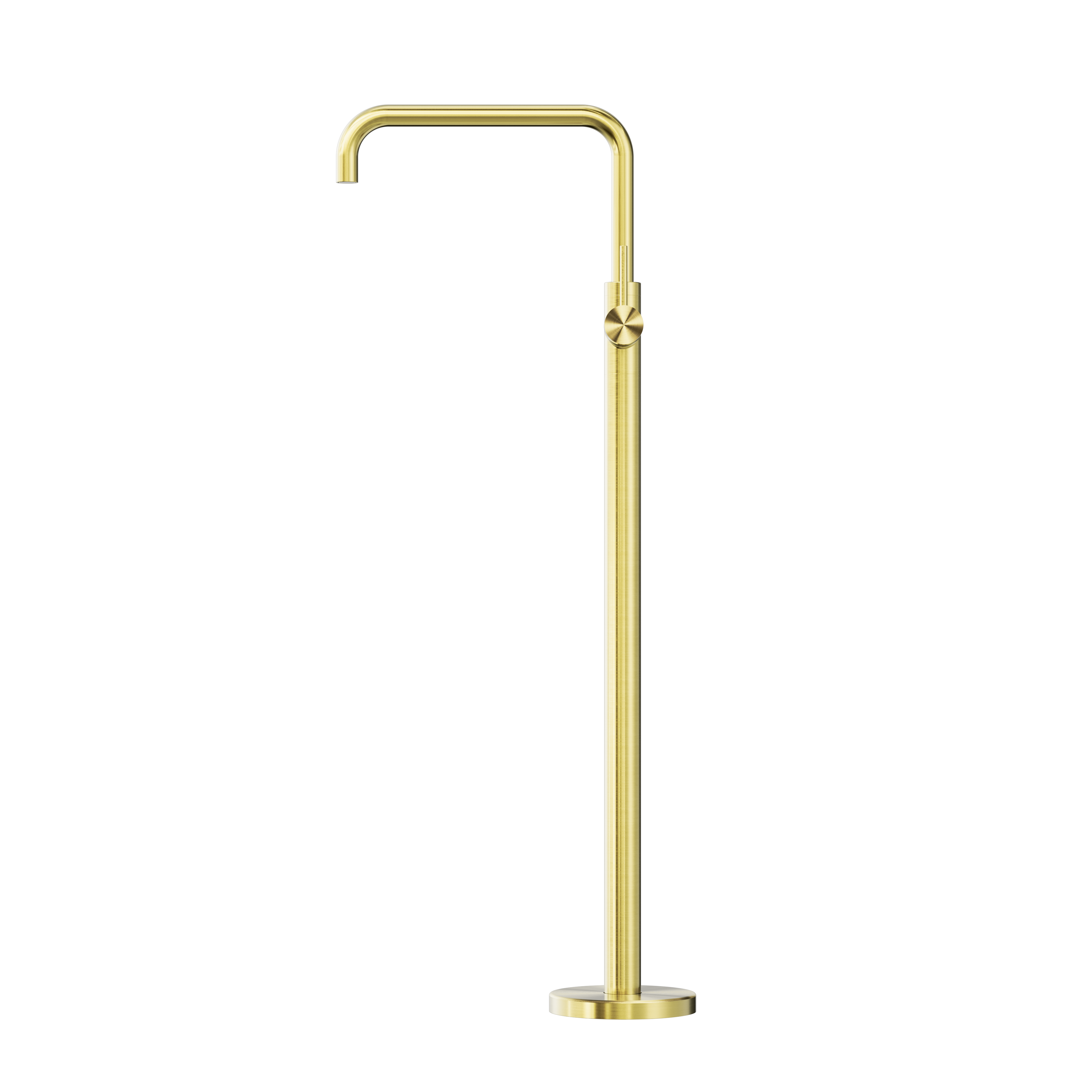 NERO MECCA FREESTANDING BATH MIXER BRUSHED GOLD