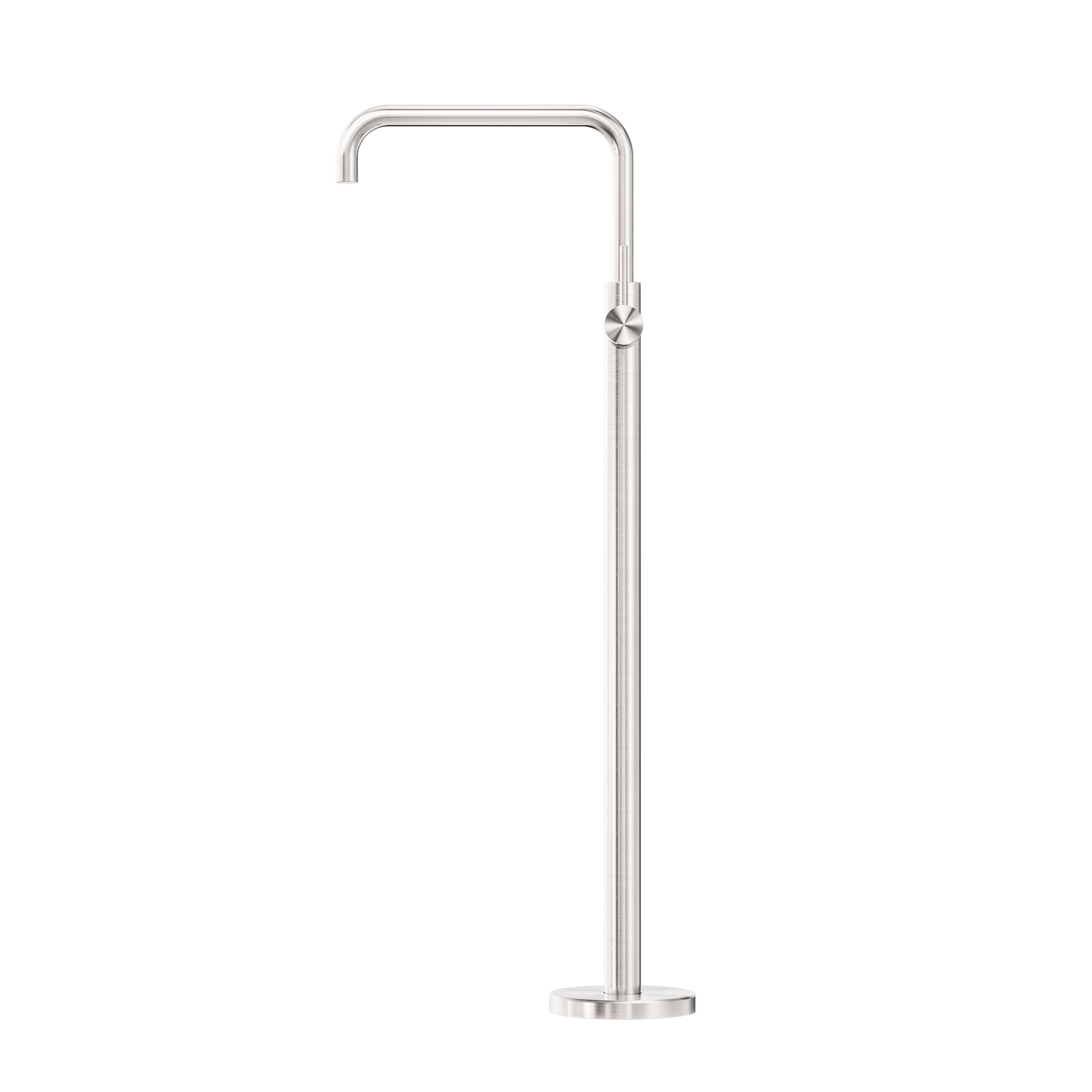 NERO MECCA FREESTANDING BATH MIXER BRUSHED NICKEL