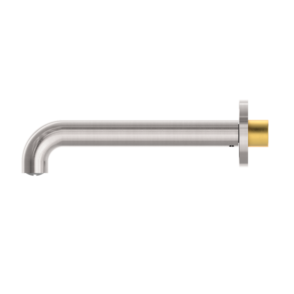 NERO MECCA BASIN / BATH SPOUT BRUSHED NICKEL (AVAILABLE IN 120MM,160MM,185MM, 230MM AND 260MM)