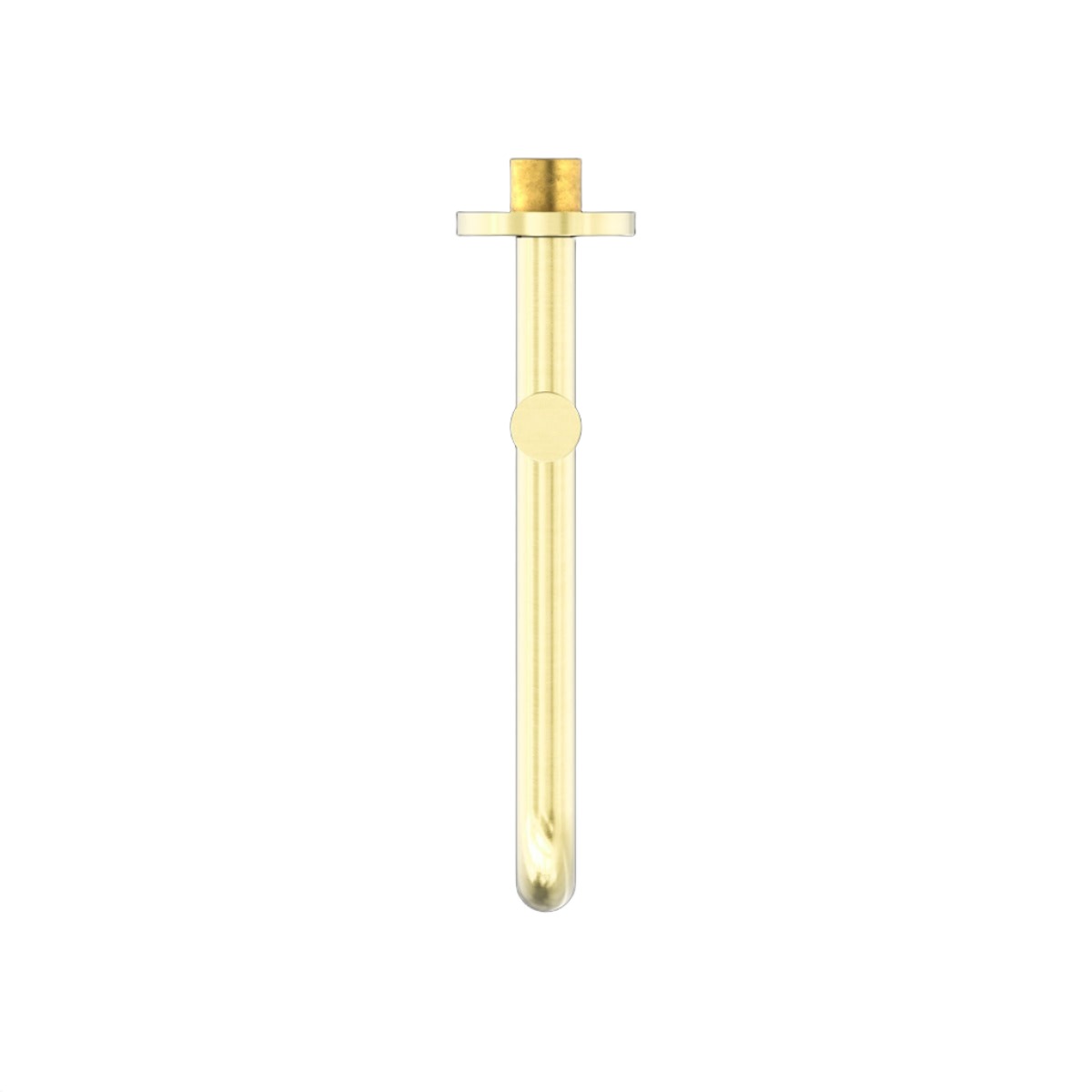 NERO MECCA WALL MOUNTED SWIVEL BASIN / BATH SPOUT BRUSHED GOLD