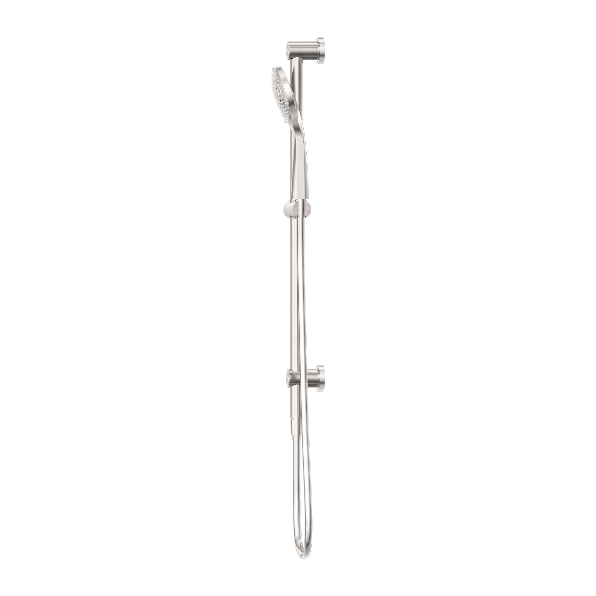 NERO MECCA SHOWER RAIL WITH AIR SHOWER BRUSHED NICKEL