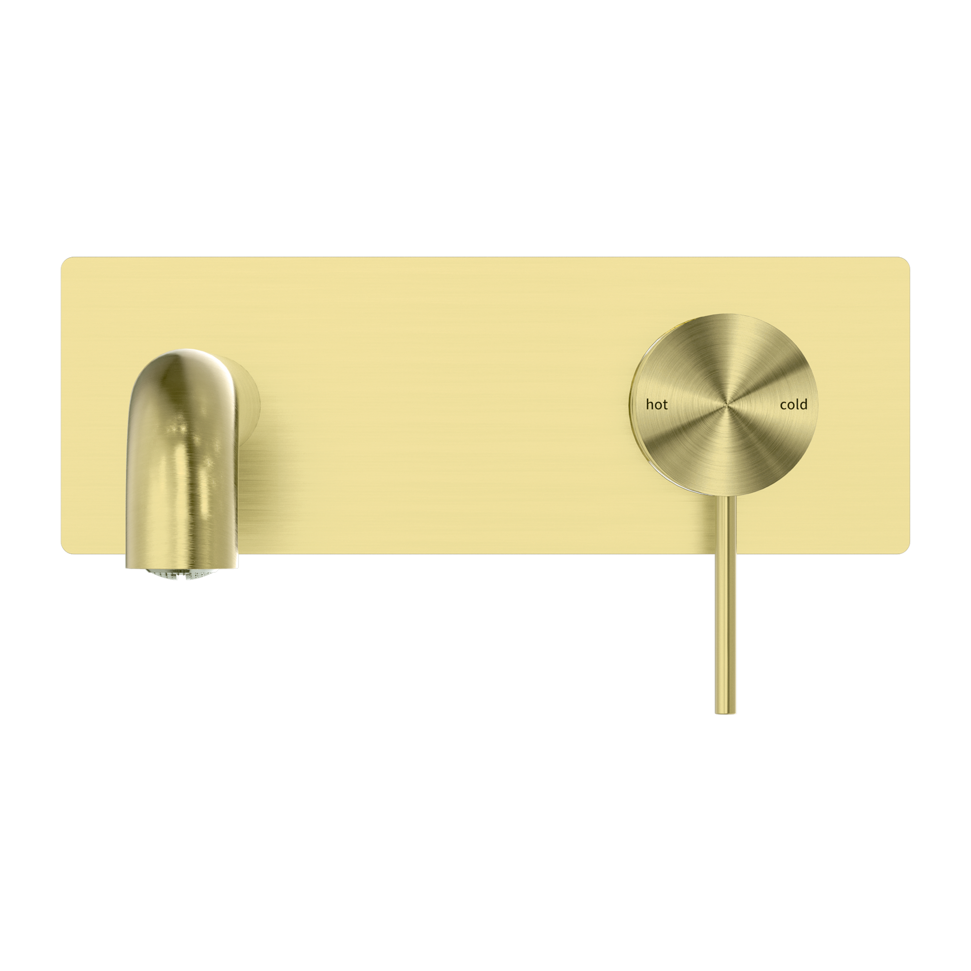 NERO MECCA WALL BASIN / BATH MIXER BRUSHED GOLD (AVAILABLE IN 120MM, 160MM, 185MM, 230MM AND 260MM)