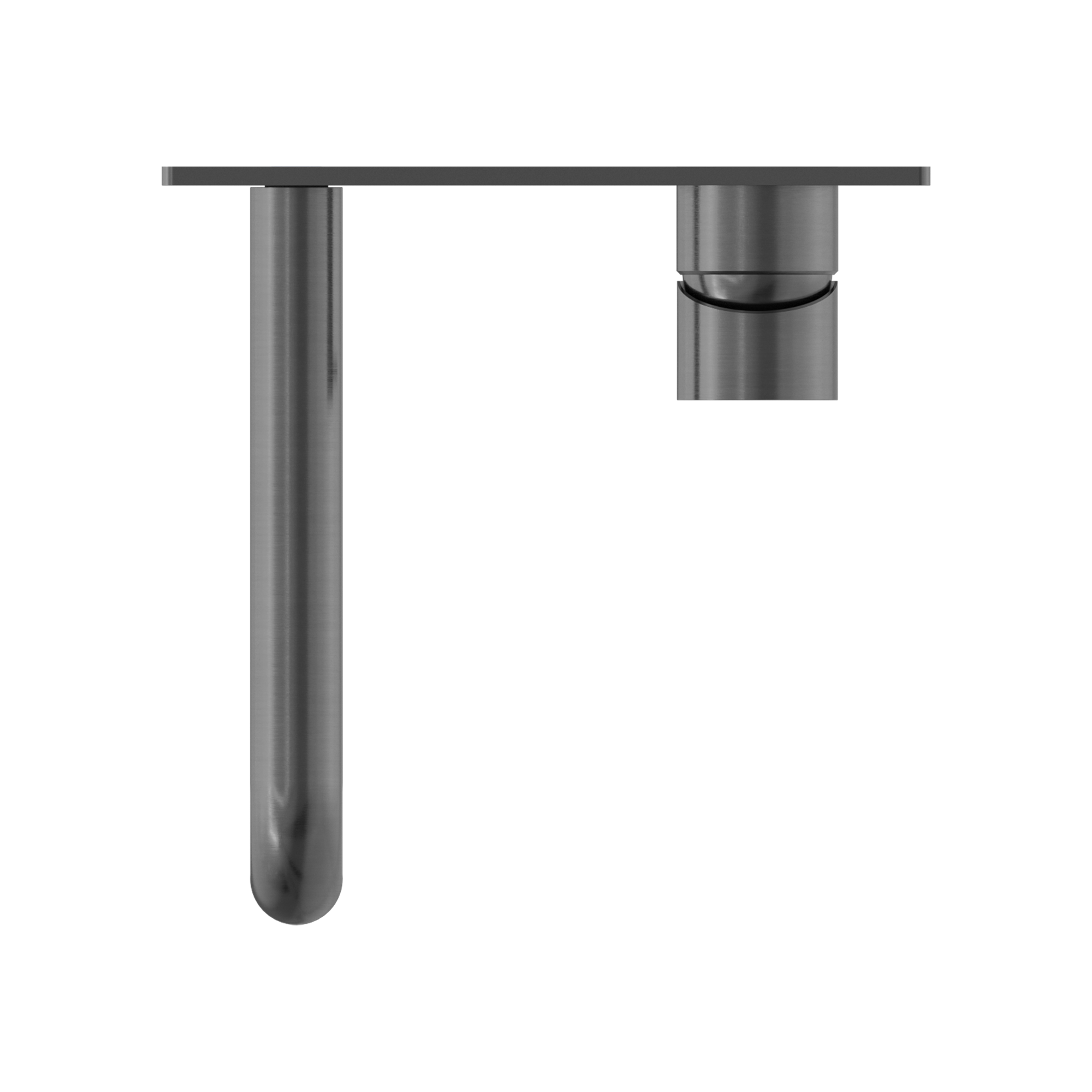 NERO MECCA WALL BASIN / BATH MIXER GUN METAL (AVAILABLE IN 120MM, 160MM, 185MM, 230MM AND 260MM)