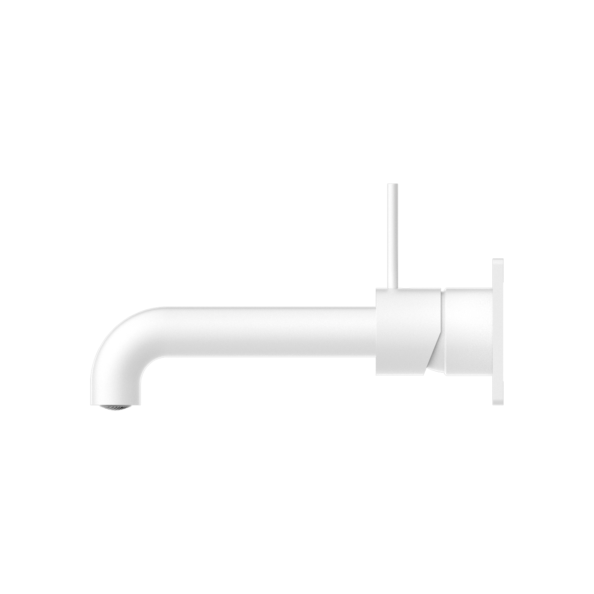 NERO MECCA WALL BASIN/BATH MIXER HANDLE UP MATTE WHITE (AVAILABLE IN 120MM,160MM,185MM, 230MM AND 260MM)