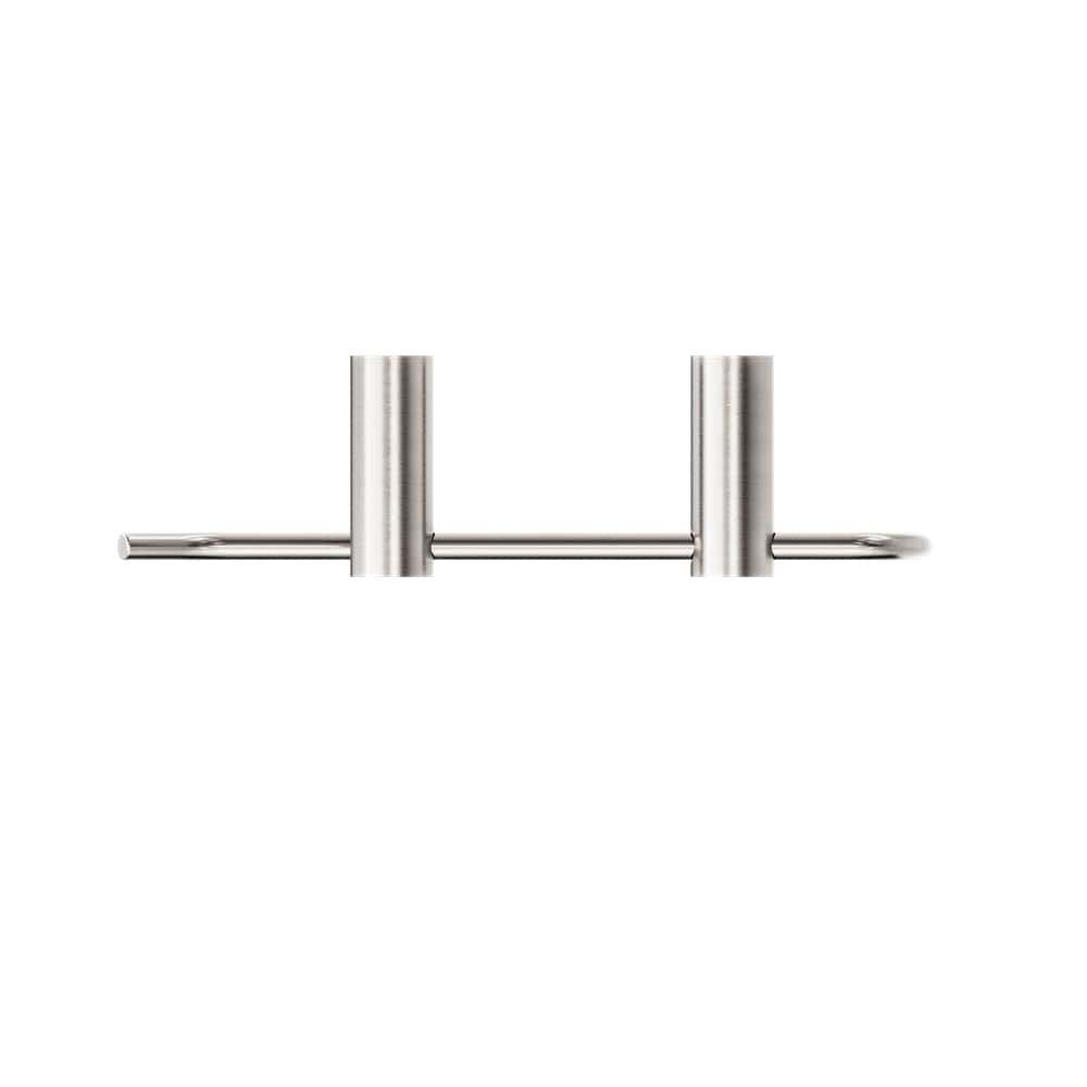 NERO MECCA NON-HEATED HAND TOWEL RAIL BRUSHED NICKEL