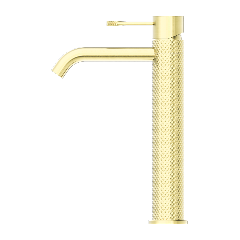 NERO OPAL TALL BASIN MIXER 287MM BRUSHED GOLD