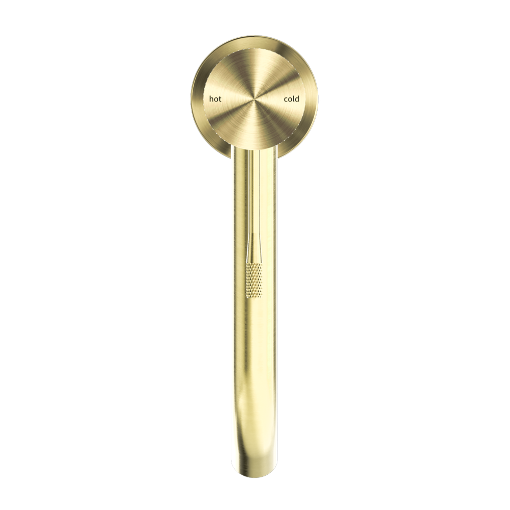 NERO OPAL TALL BASIN MIXER 287MM BRUSHED GOLD